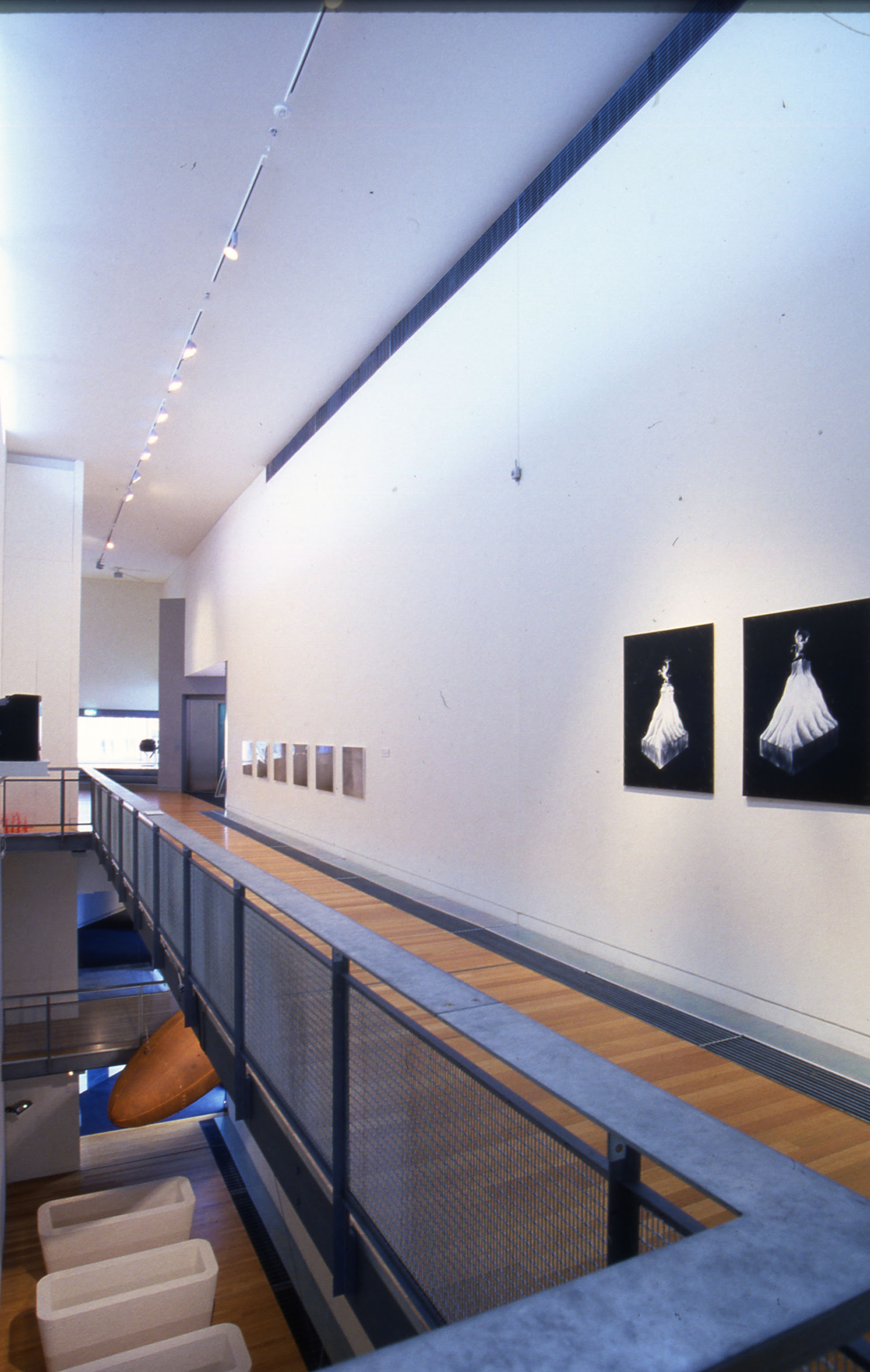Installation view, Bombs Away, Adam Art Gallery Te Pātaka Toi, Victoria University of Wellington, 2003