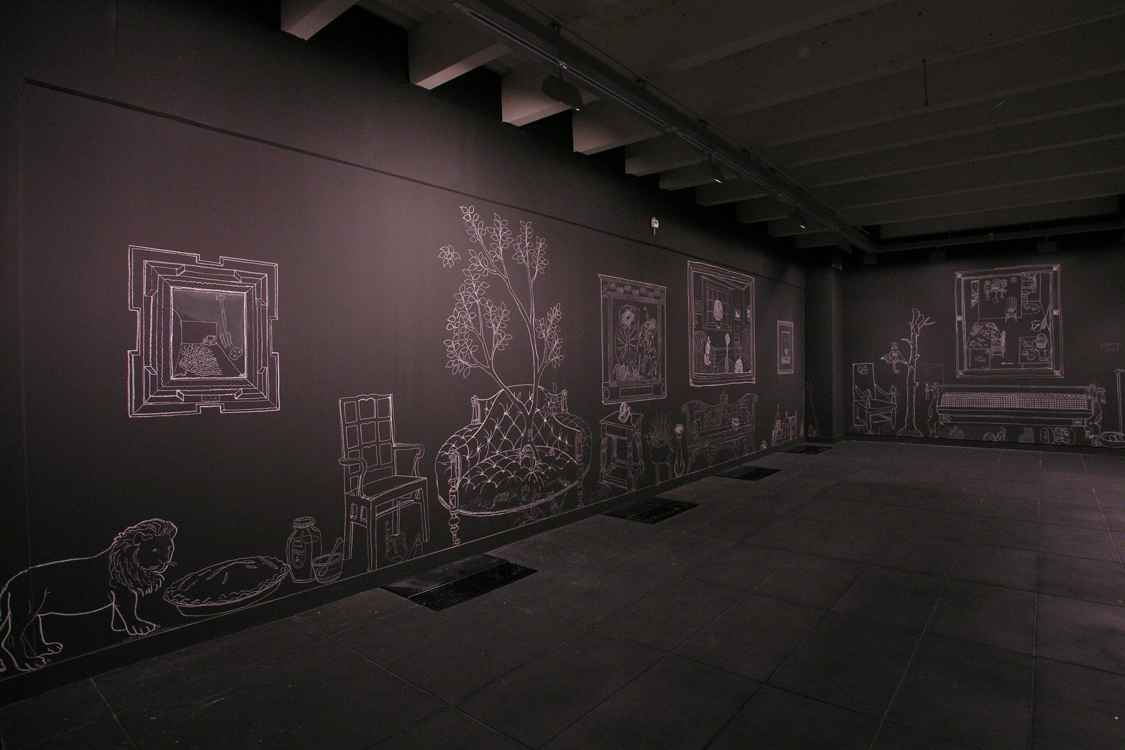 Installation view, Interior Life, Adam Art Gallery Te Pātaka Toi, Victoria University of Wellington, 2007