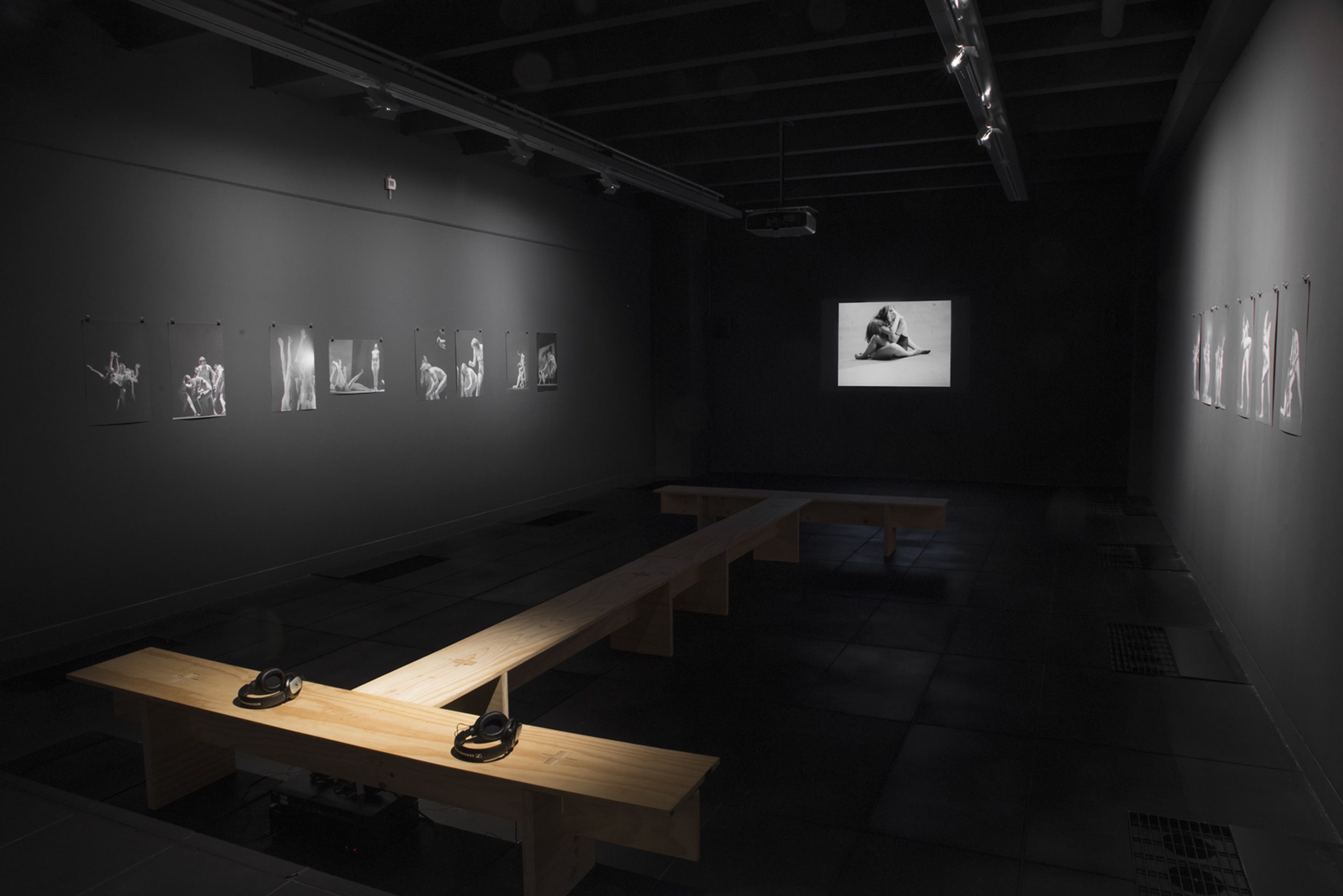 Installation view of Jack Body, Sexus, 1971-72, on view in Acting Out at Adam Art Gallery Te Pātaka Toi, photo: Shaun Matthews