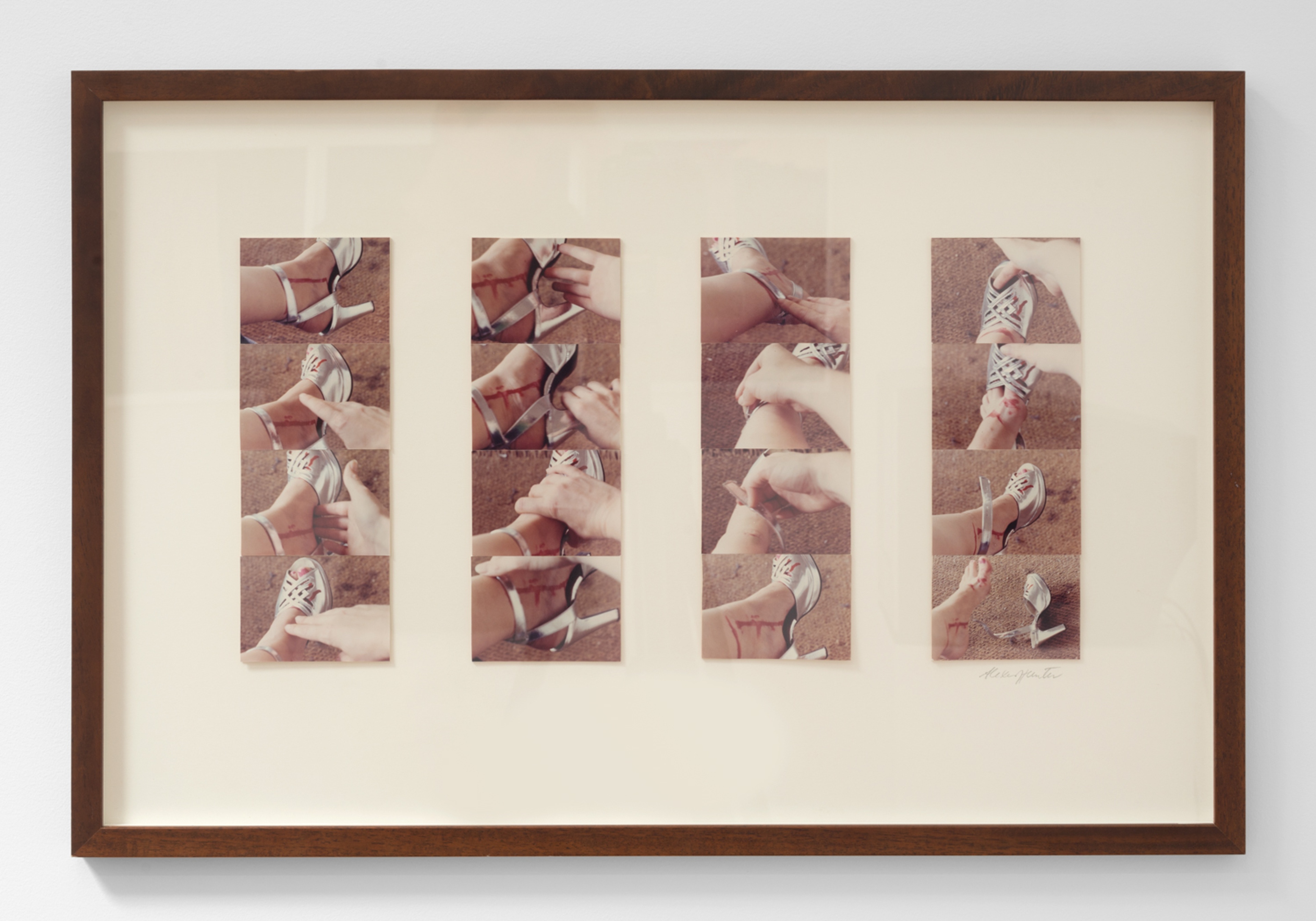 Installation view Fragments of a World: Artists Working in Film and Photography 1973–1987, Michael Lett, Auckland, 2016. Photo: Alex North