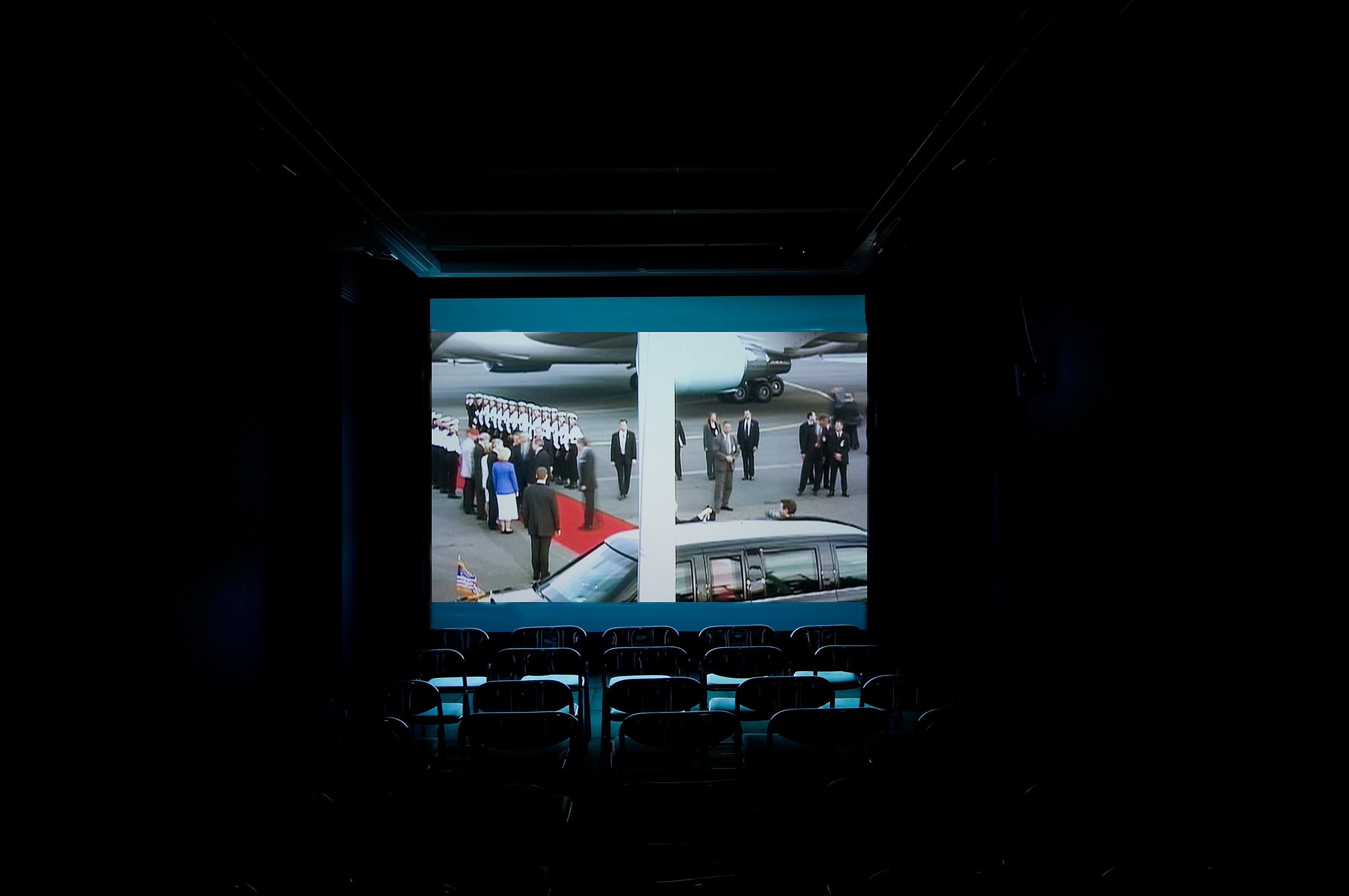 40yearsvideoart.de. Installation view, Collect/Project, Adam Art Gallery Te Pātaka Toi, Victoria University of Wellington, 2008. Photo: Robert Cross