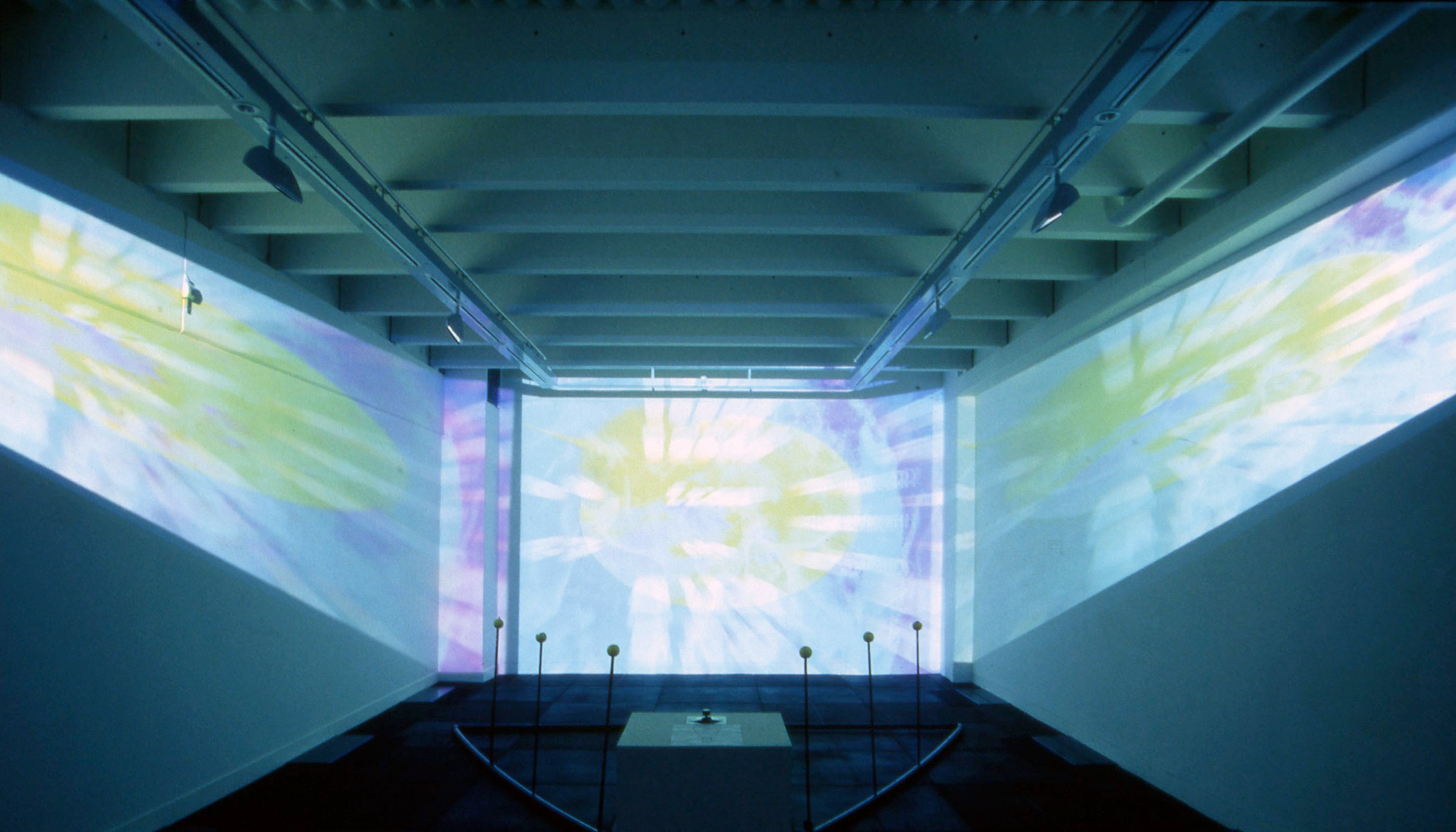 Installation view, Elastic Horizon, Adam Art Gallery Te Pātaka Toi, Victoria University of Wellington, 2002