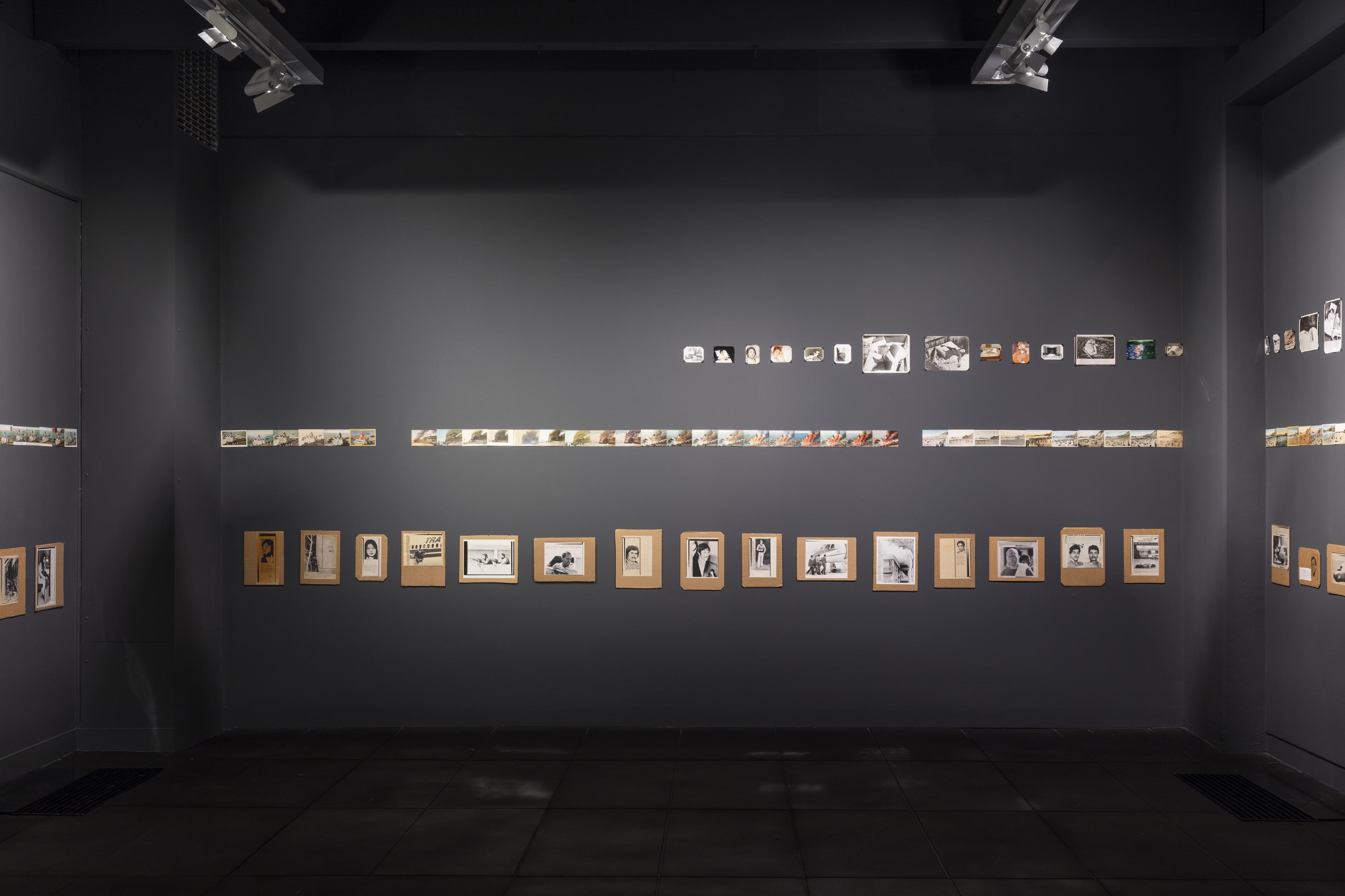 Patrick Pound: Documentary Intersect, Adam Art Gallery, Victoria University of Wellington, 2016, Photo: Shaun Waugh