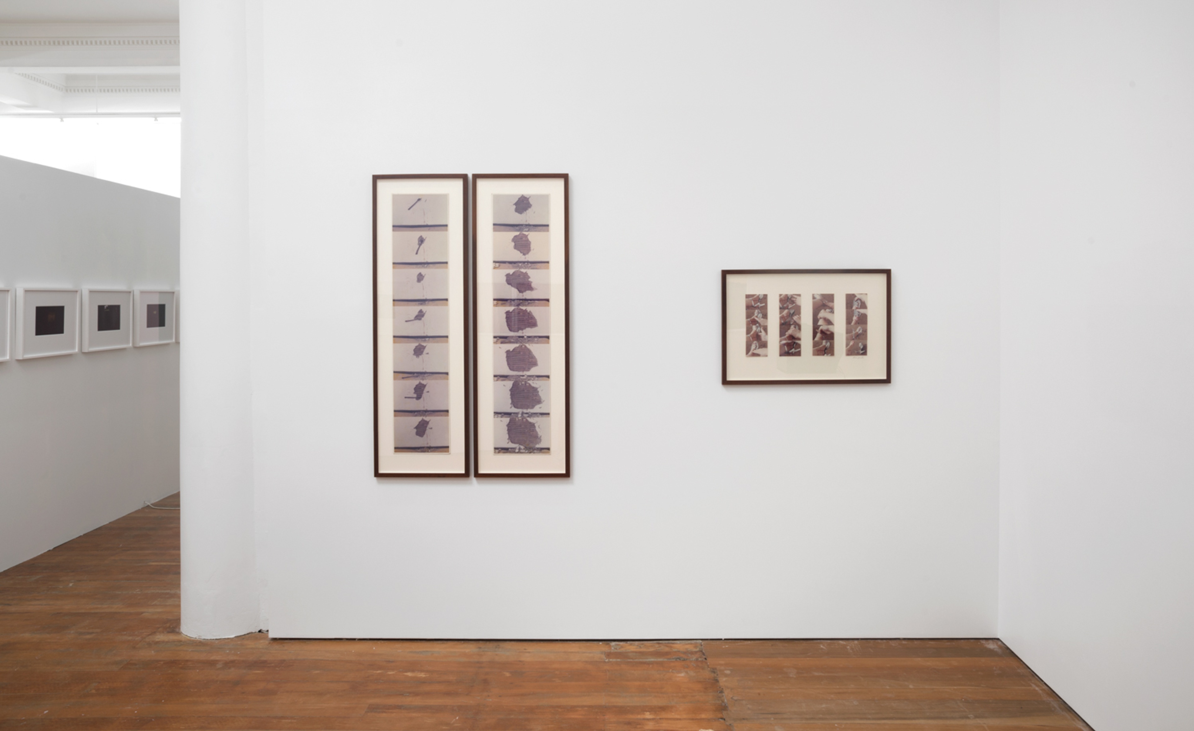 Installation view Fragments of a World: Artists Working in Film and Photography 1973–1987, Michael Lett, Auckland, 2016. Photo: Alex North