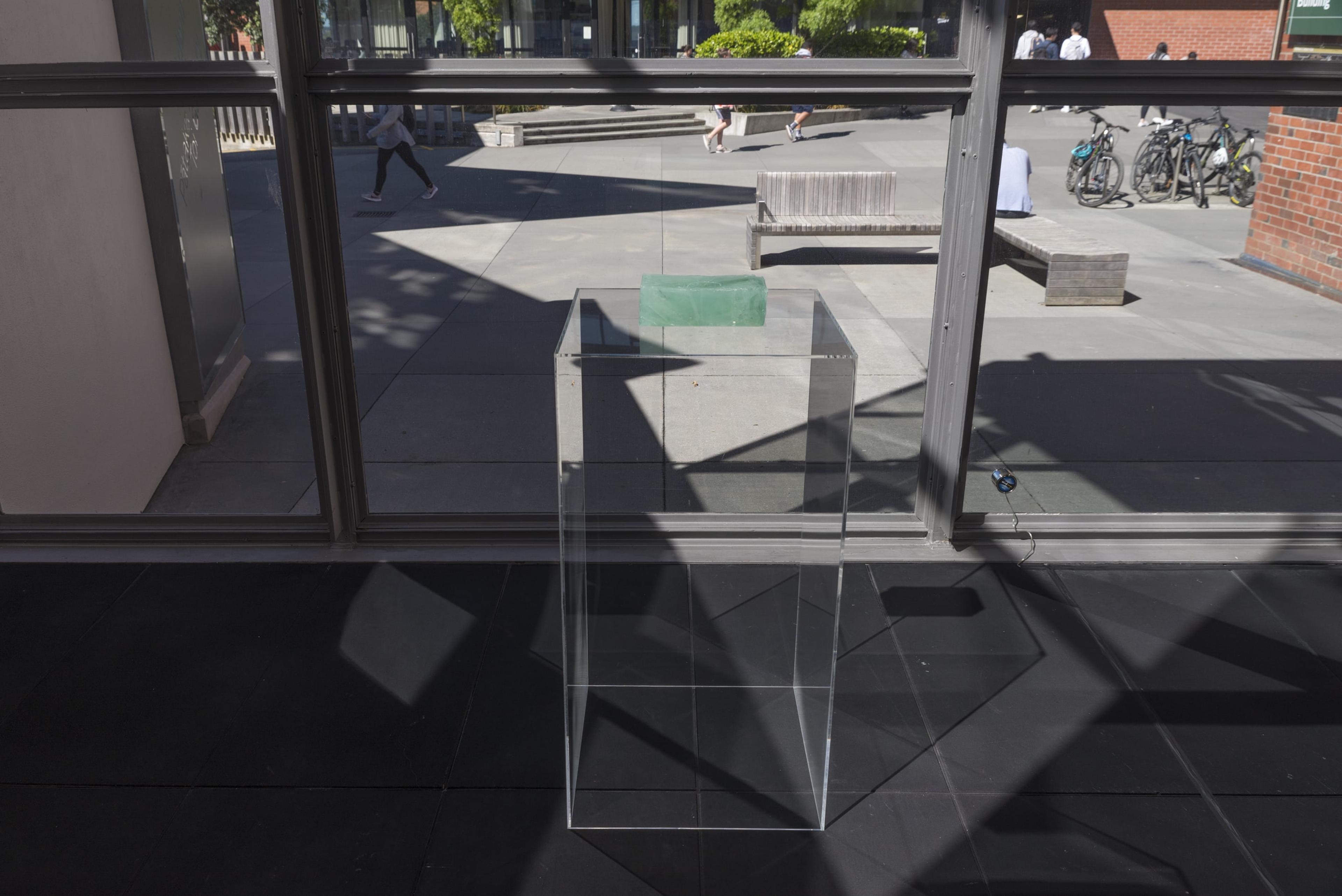 Installation view of Solid State: Works from the Victoria University of Wellington Art Collection, 6 October – 20 December 2018, Adam Art Gallery Te Pātaka Toi.