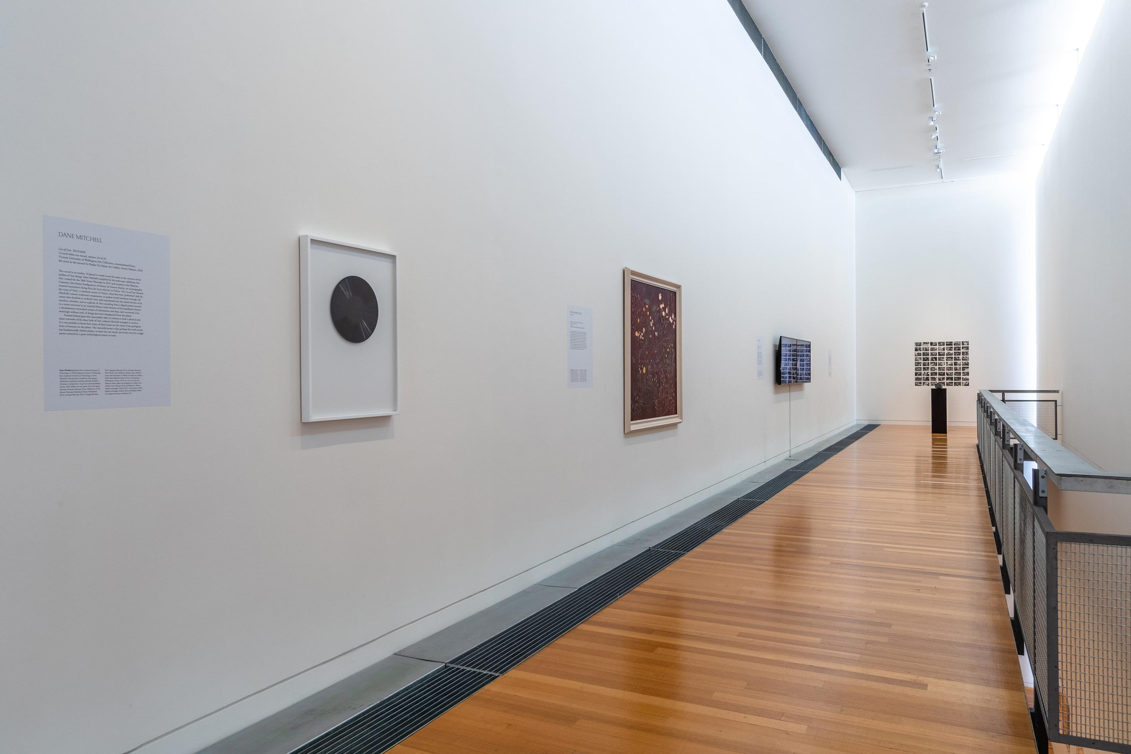 installation view, art gallery