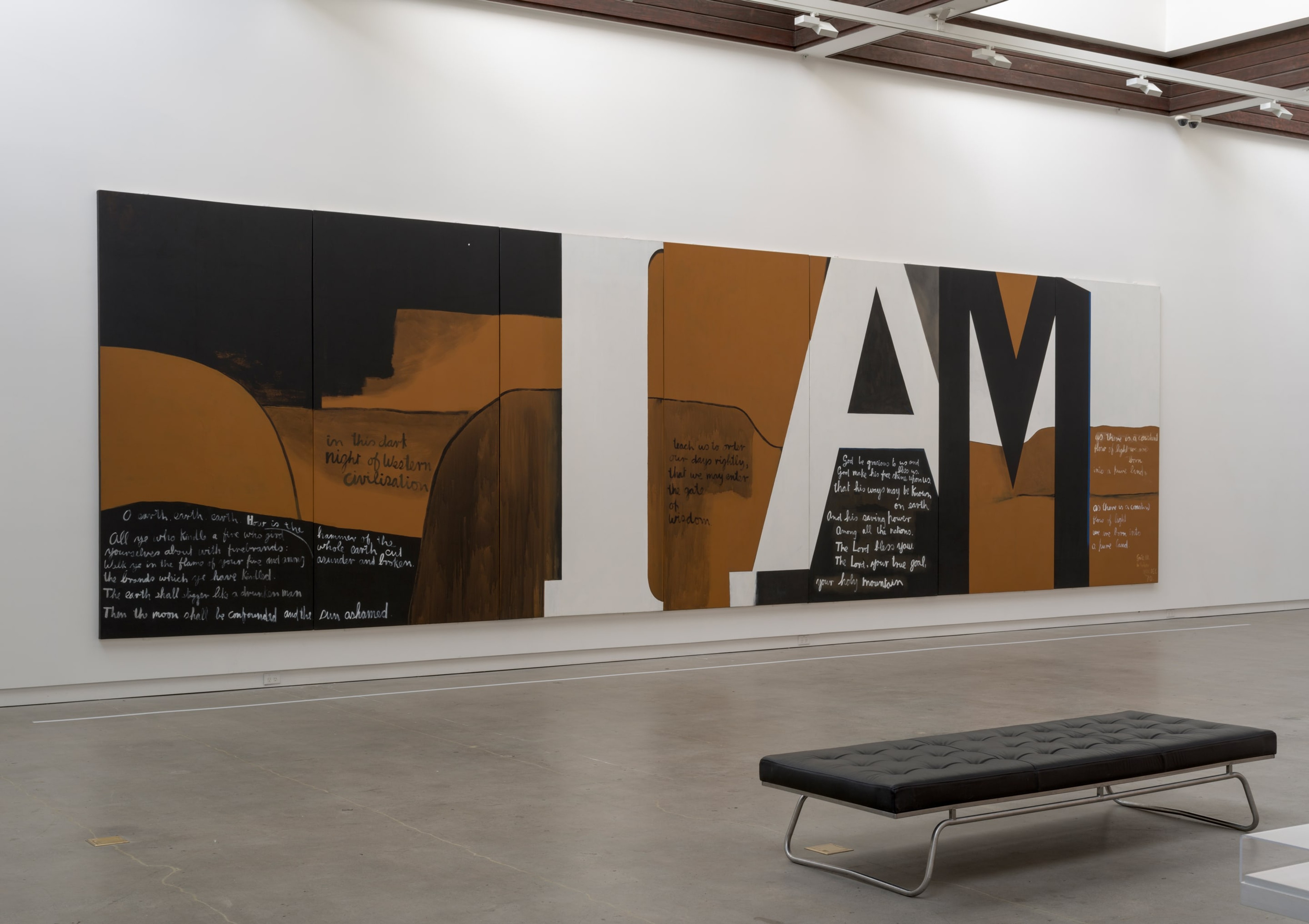 Installation view, ‘A way through’ – Colin McCahon’s Gate III, CoCA Centre of Contemporary Art Toi Moroki, Christchurch, 28 August – 8 November 2020