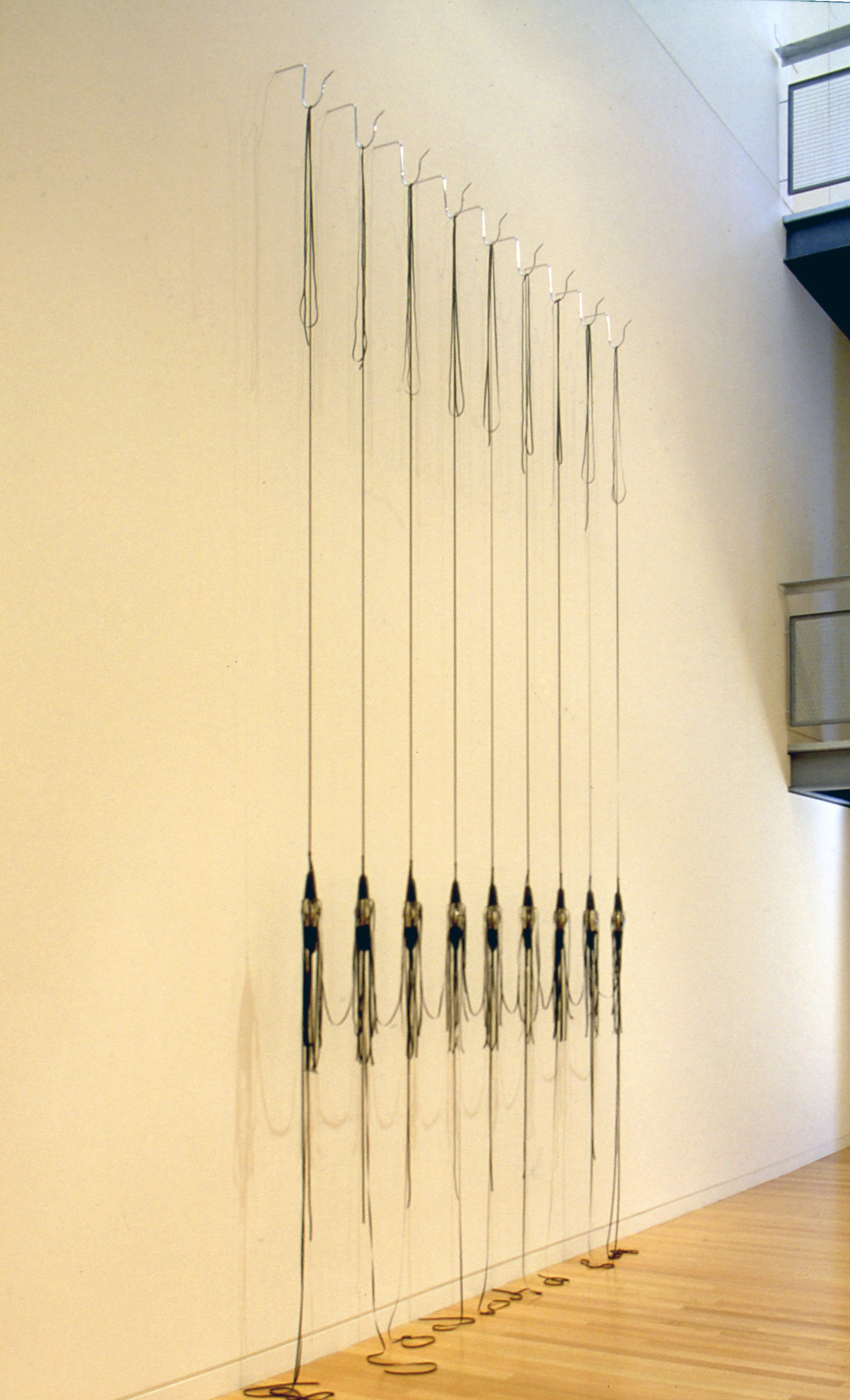 Installation view, Votive: Sacred and Ecstatic Bodies, Adam Art Gallery Te Pātaka Toi, Victoria University of Wellington, 2001 
