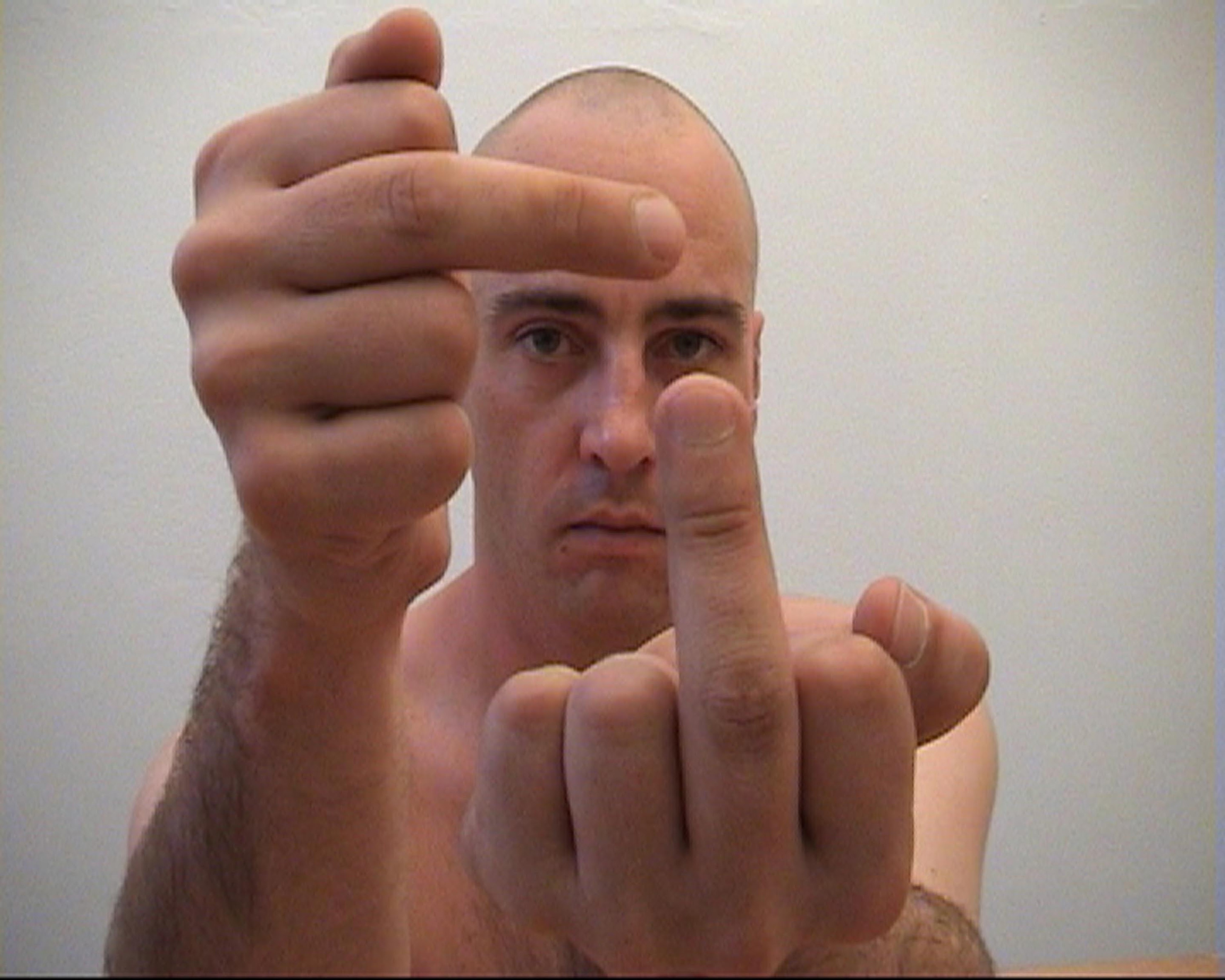 Tony Schwensen, One for You and One for Your Dog, 2005, single channel video. Courtesy of the artist