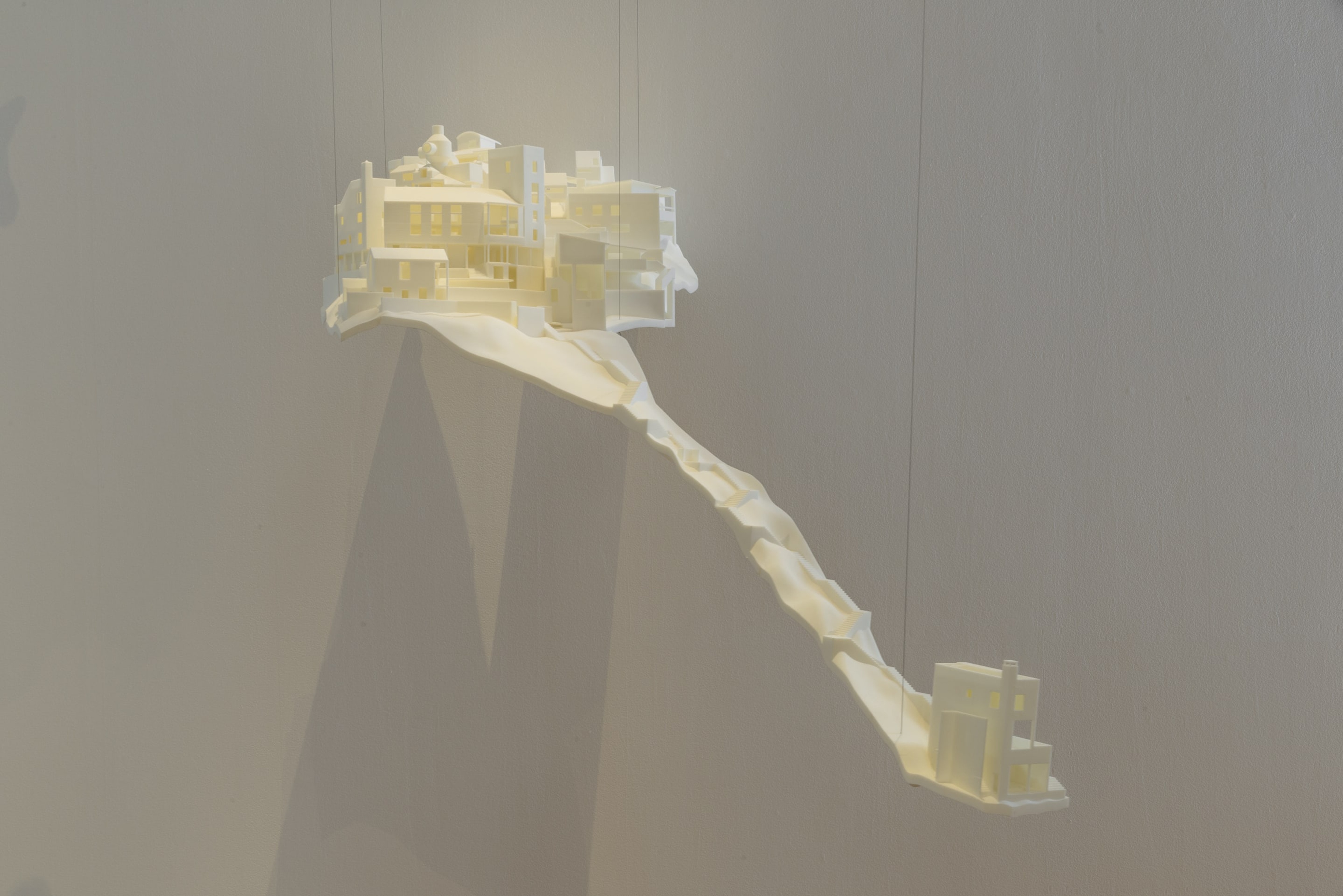 Amritsar House, Wellington Athfield Architects, ongoing since 1968. Installation view of Future Islands: The New Zealand Exhibition at the 2016 Venice Architecture Biennale at Adam Art Gallery Te Pātaka Toi, Victoria University of Wellington, 14 October – 17 December 2017