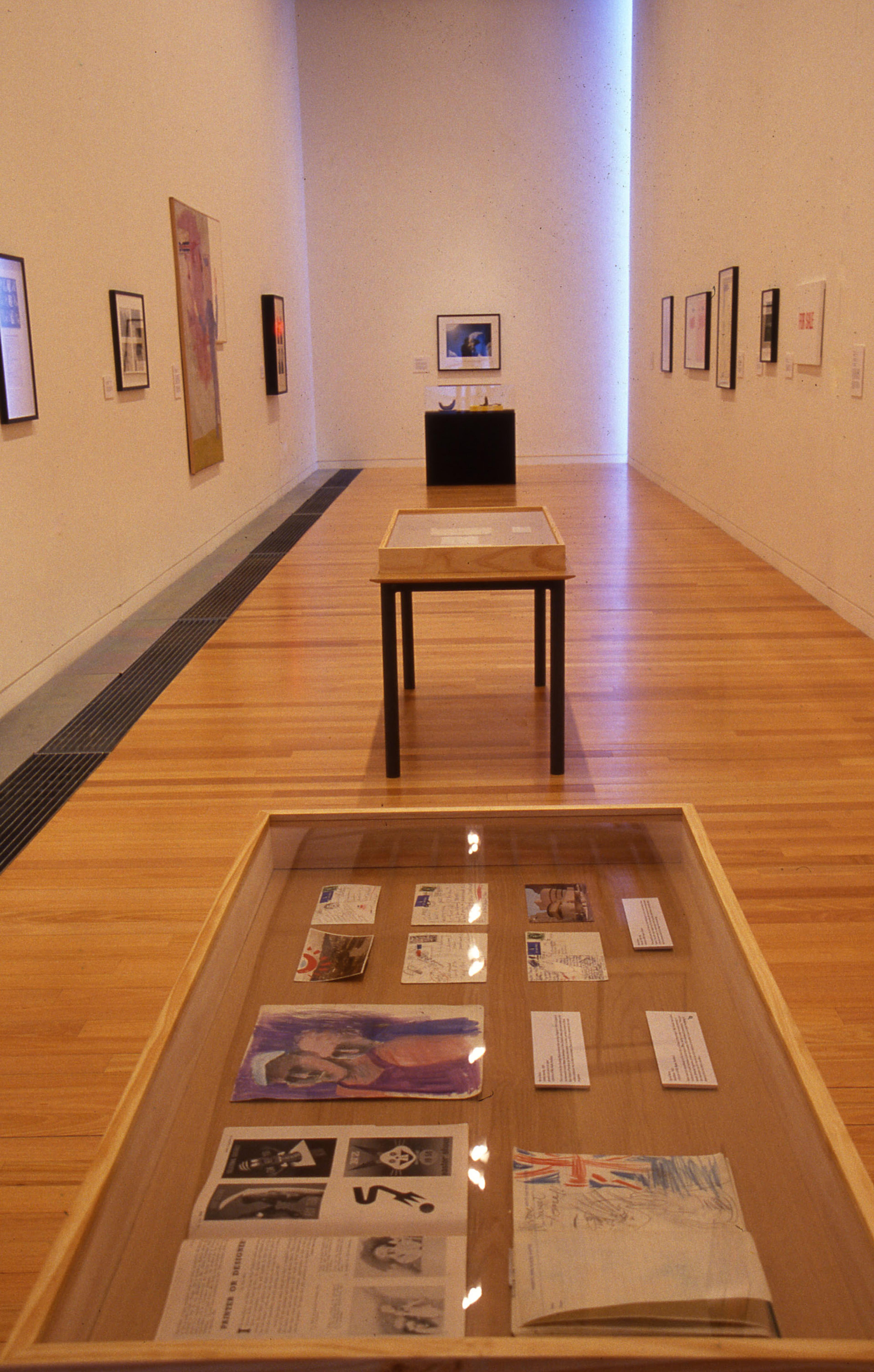 Installation view, The Expatriates, Adam Art Gallery Te Pātaka Toi, Victoria University of Wellington, 2004