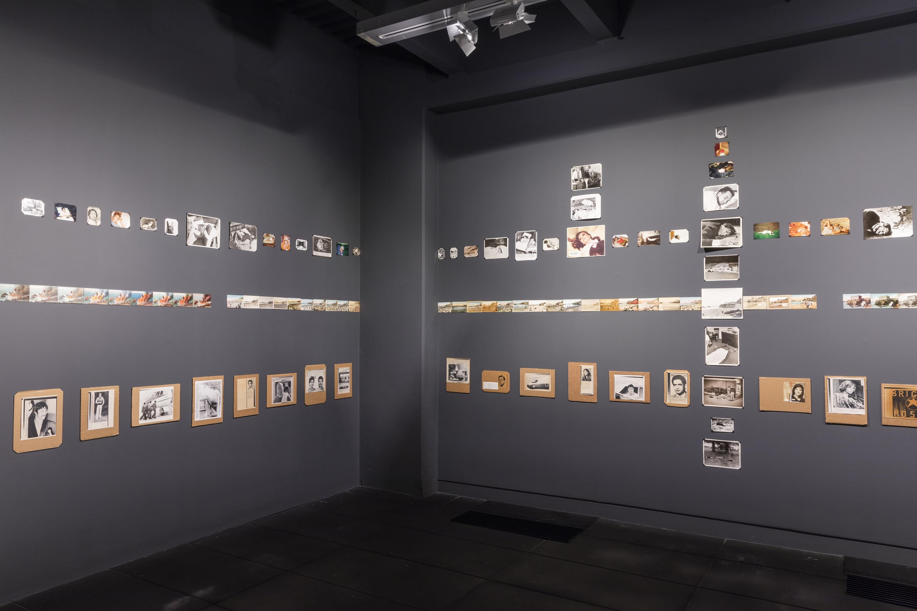 Patrick Pound: Documentary Intersect, Adam Art Gallery, Victoria University of Wellington, 2016, Photo: Shaun Waugh