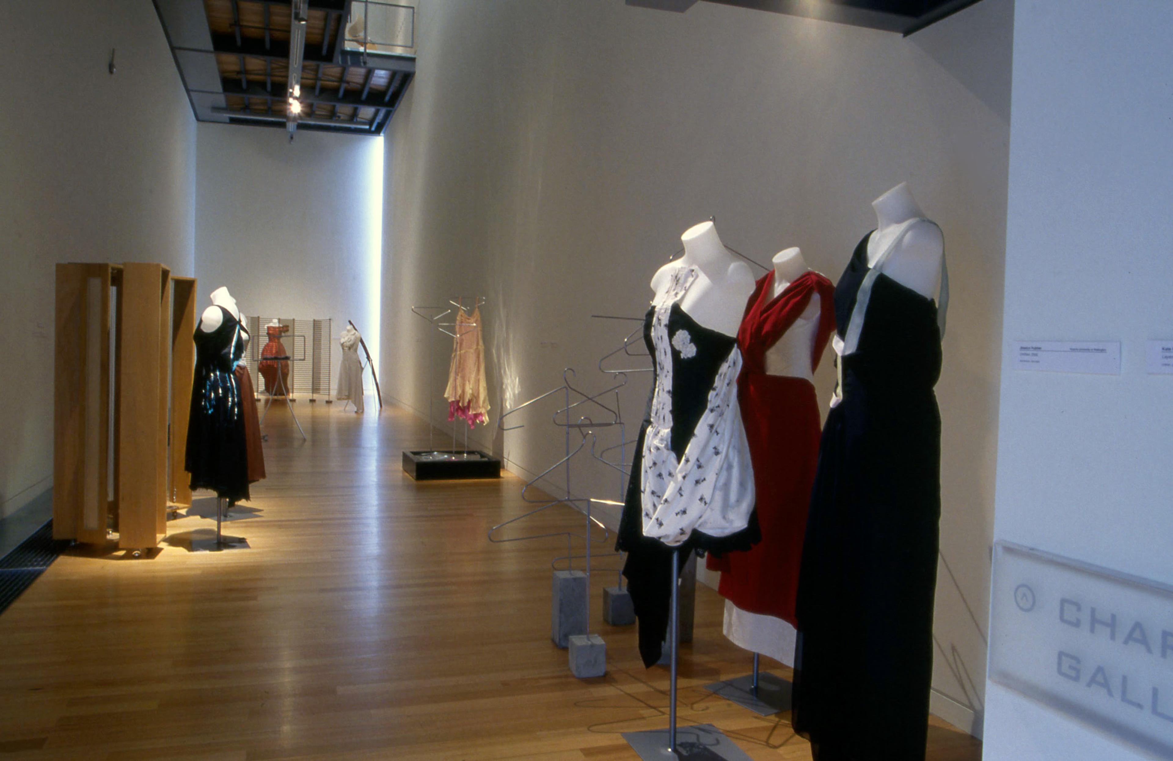 Installation view, MATERIALISE, Adam Art Gallery Te Pātaka Toi, Victoria University of Wellington, 2002