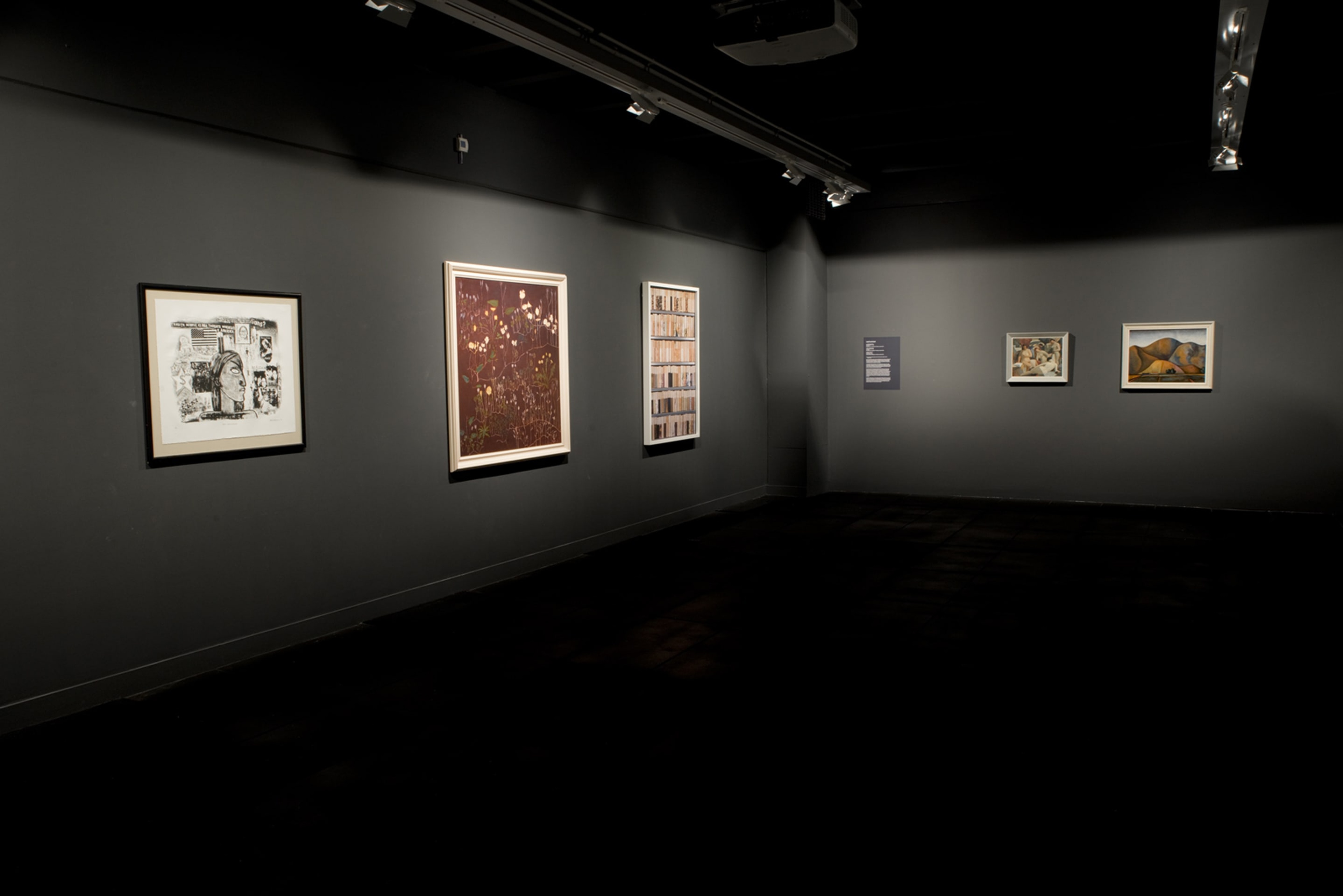 Installation view of the exhibition Out of Site – Works from the Victoria University of Wellington Art Collection, at Adam Art Gallery Te Pātaka Toi Victoria University of Wellington, 18 February – 23 April 2017, Photo: Shaun Matthews