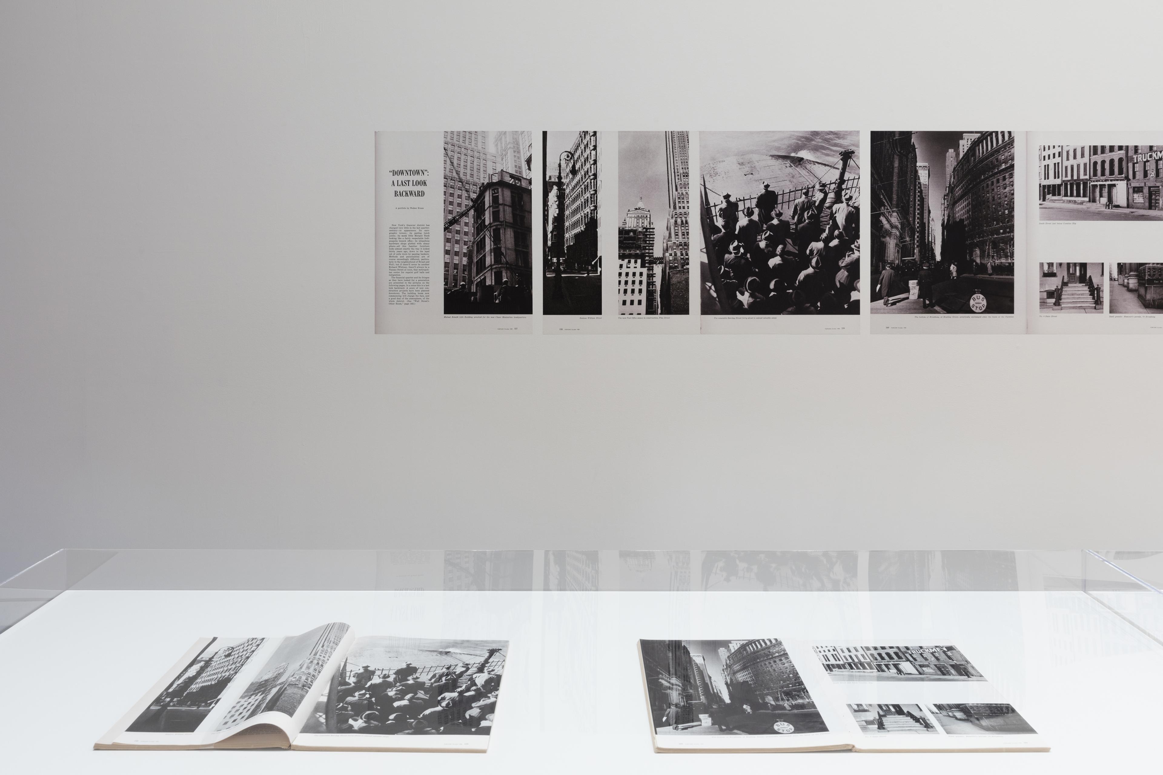 Installation view of Walker Evans: The Magazine Work at Adam Art Gallery, Victoria University of Wellington, 2016, Photo: Shaun Waugh