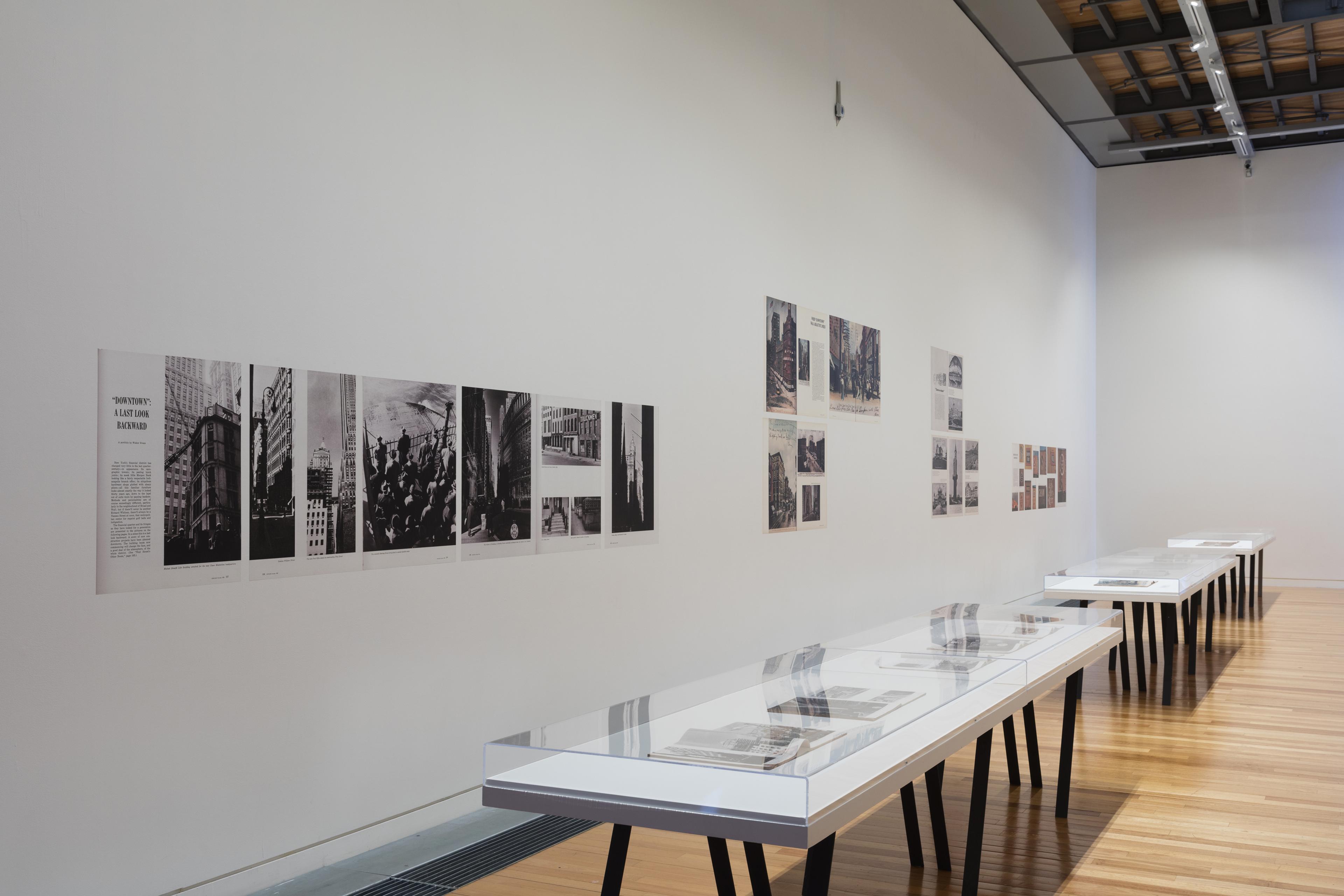 Installation view of Walker Evans: The Magazine Work at Adam Art Gallery, Victoria University of Wellington, 2016, Photo: Shaun Waugh