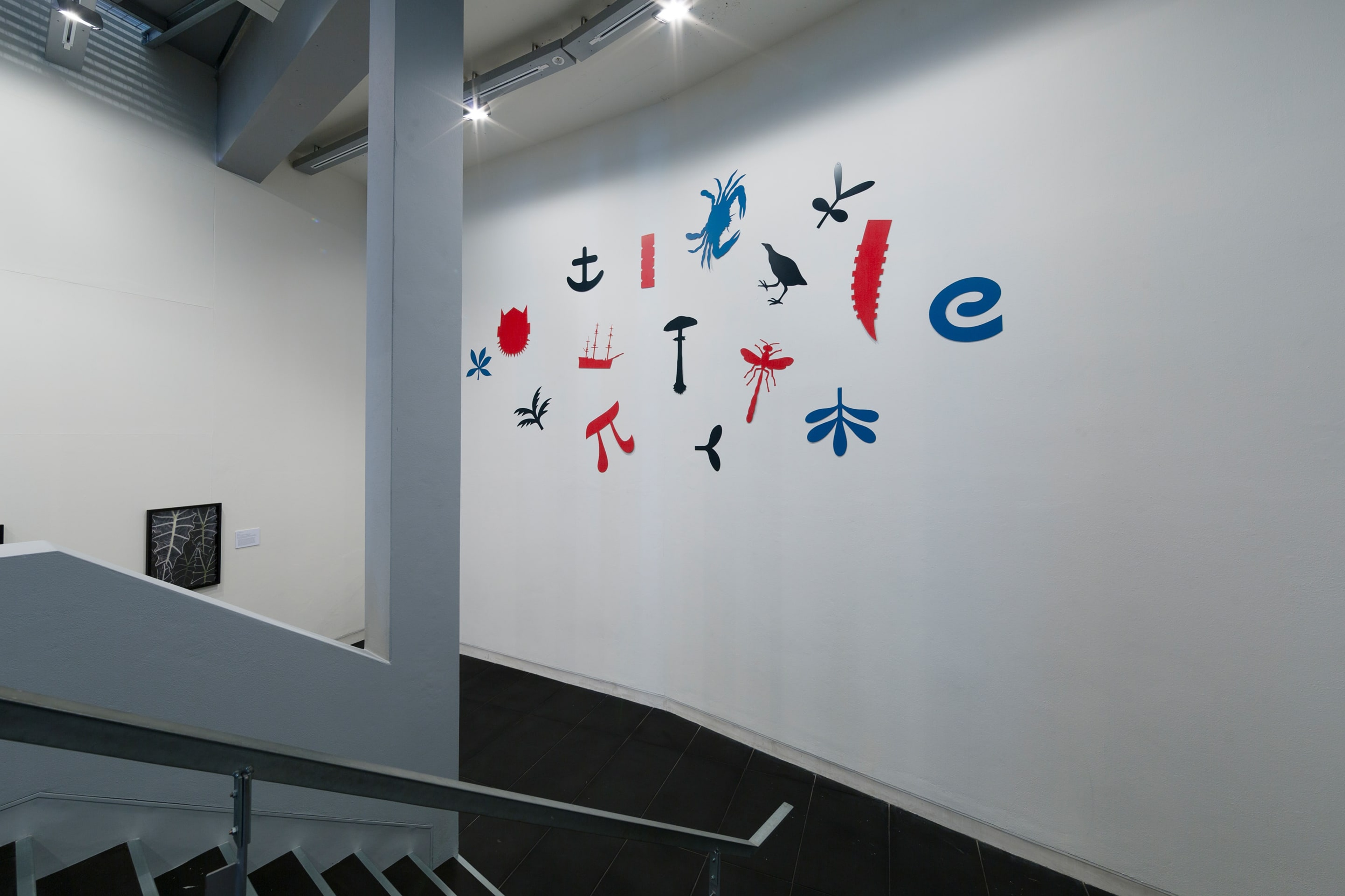 Installation view of the exhibition Give and Take/Hoki Whakamuri, Haere Whakamua: Dynamice Cultural Forms in Aotearoa New Zealand in The More You Know: The Victoria University Art Collection in Context at the Adam Art Gallery Te Pātaka Toi, Victoria University of Wellington (photo: Shaun Waugh)