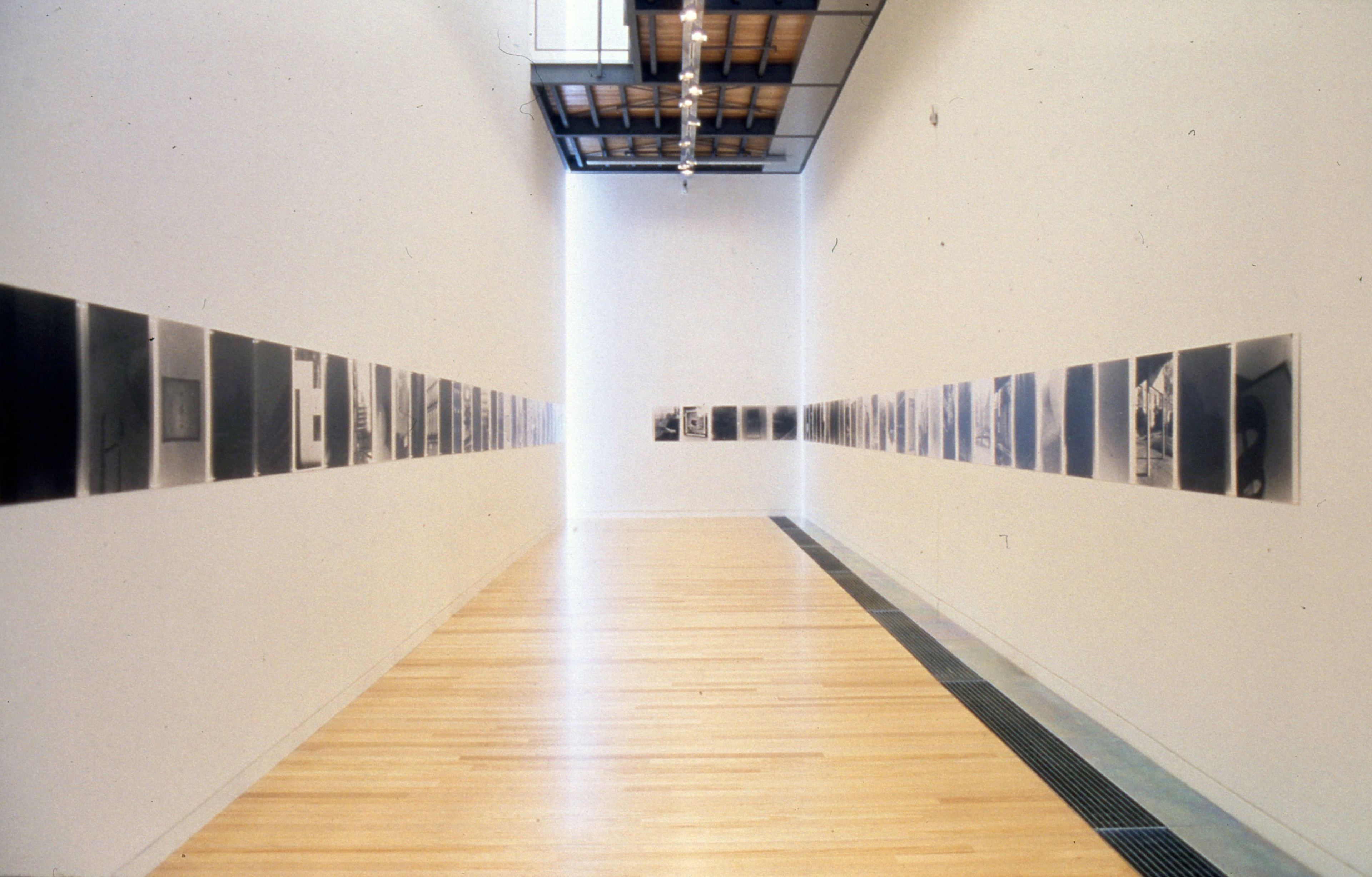 Installation view, Gavin Hipkins:The Habitat, Adam Art Gallery Te Pātaka Toi, Victoria University of Wellington, 2000