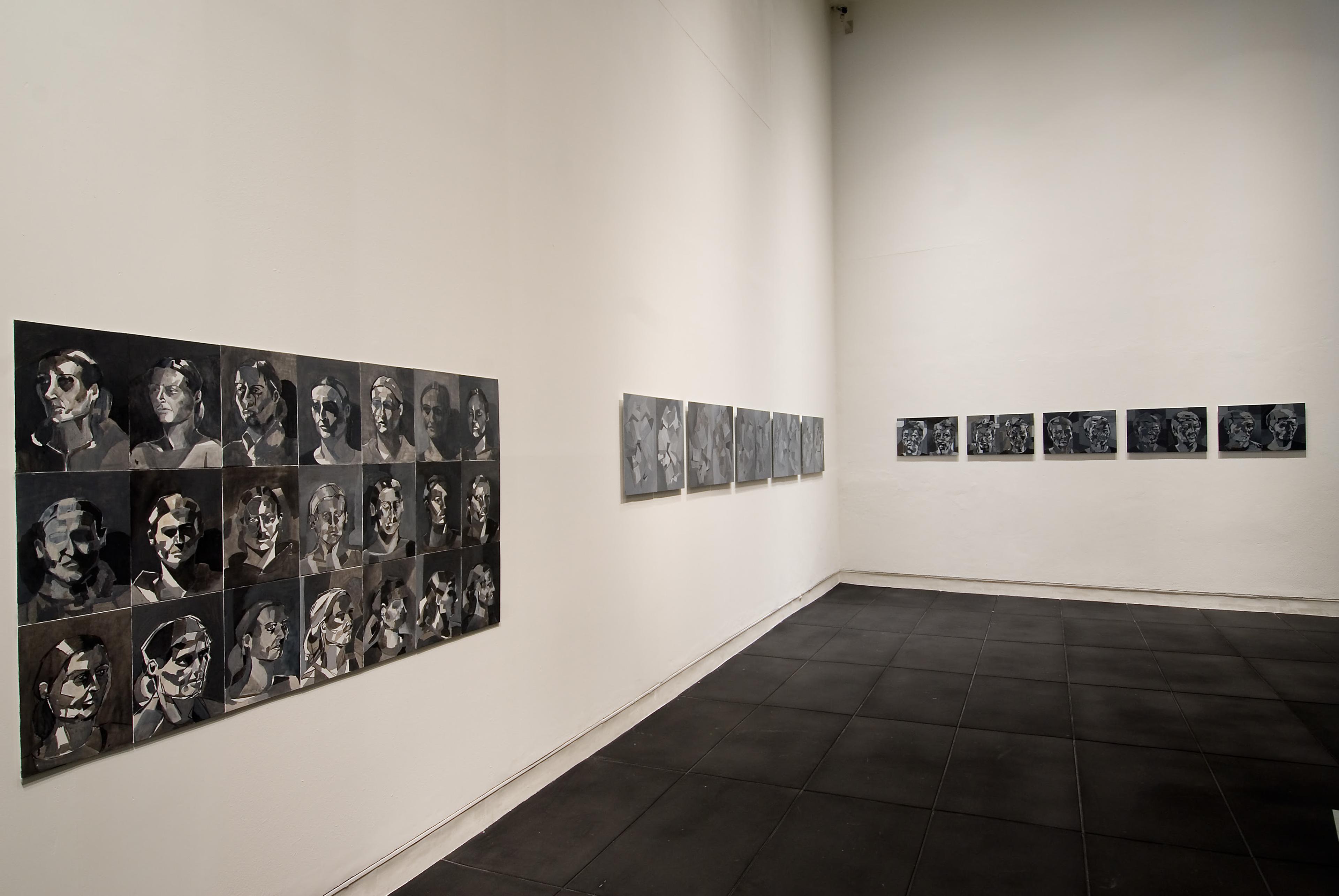 Installation view, Four Times Painting, Adam Art Gallery Te Pātaka Toi, Victoria University of Wellington, 2007