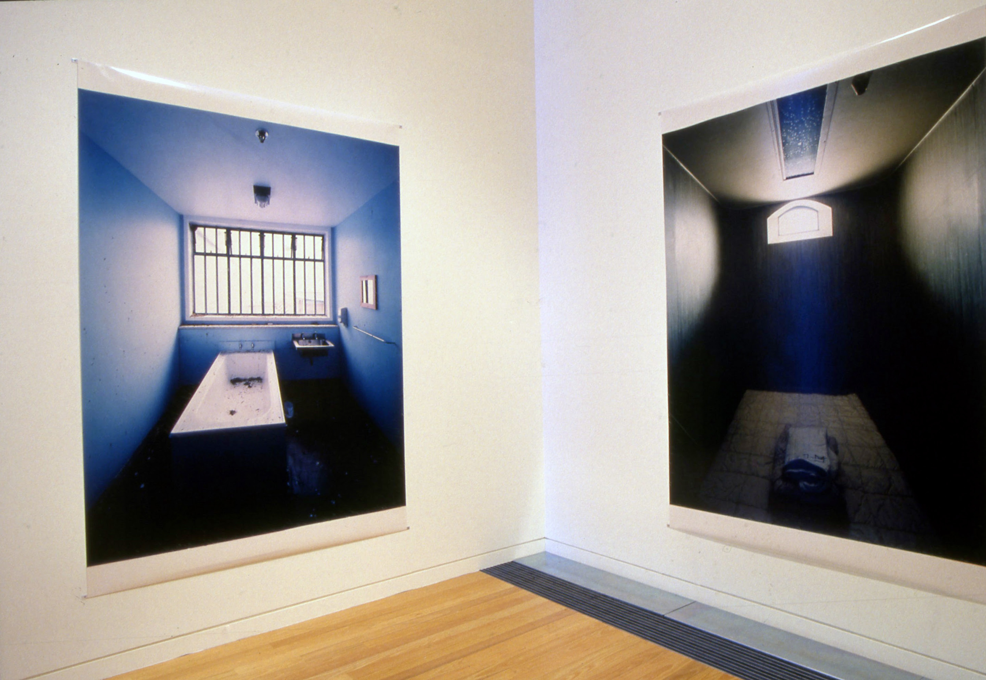 Installation view, Parallel Worlds, Adam Art Gallery Te Pātaka Toi, Victoria University of Wellington, 2001