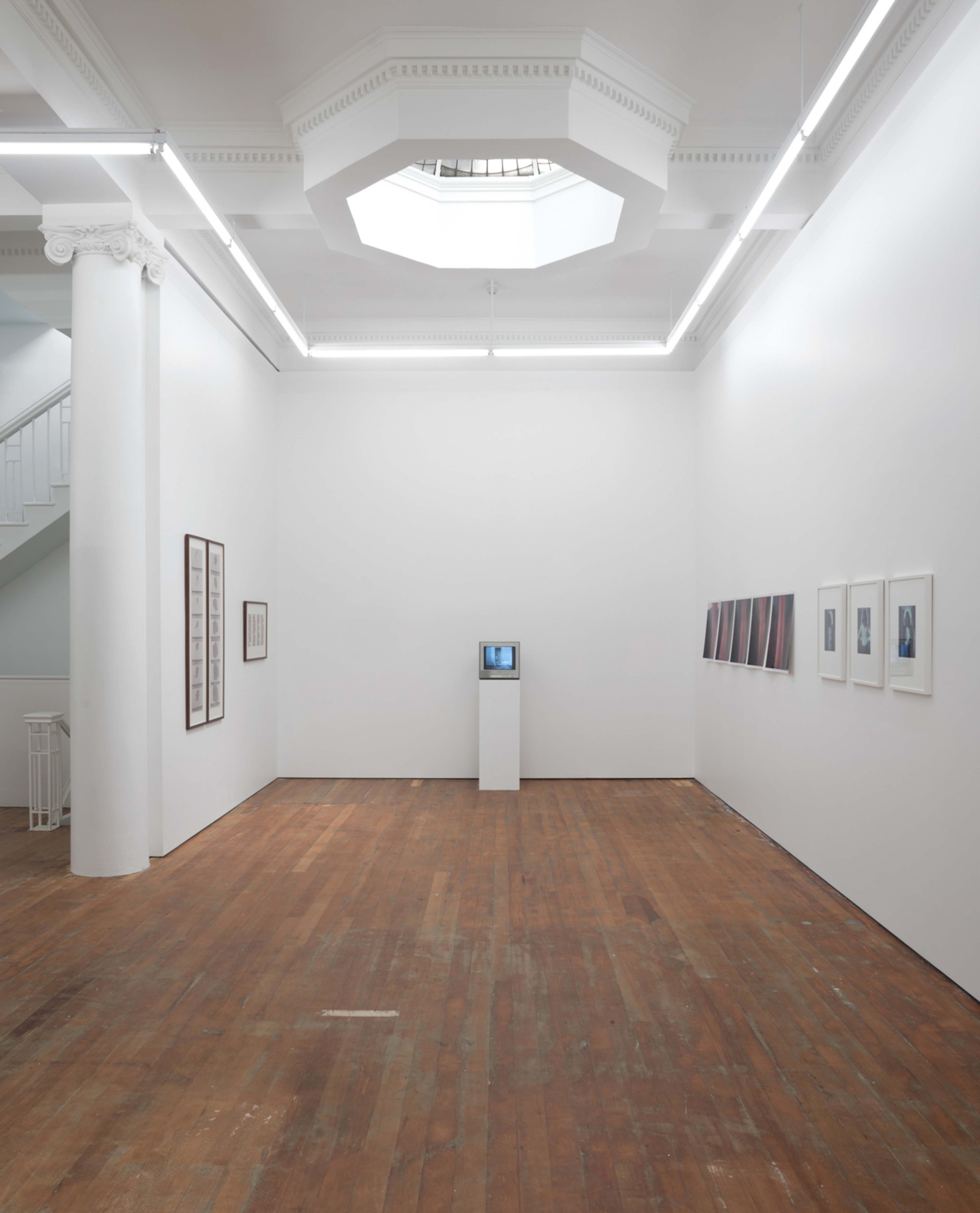 Installation view Fragments of a World: Artists Working in Film and Photography 1973–1987, Michael Lett, Auckland, 2016. Photo: Alex North