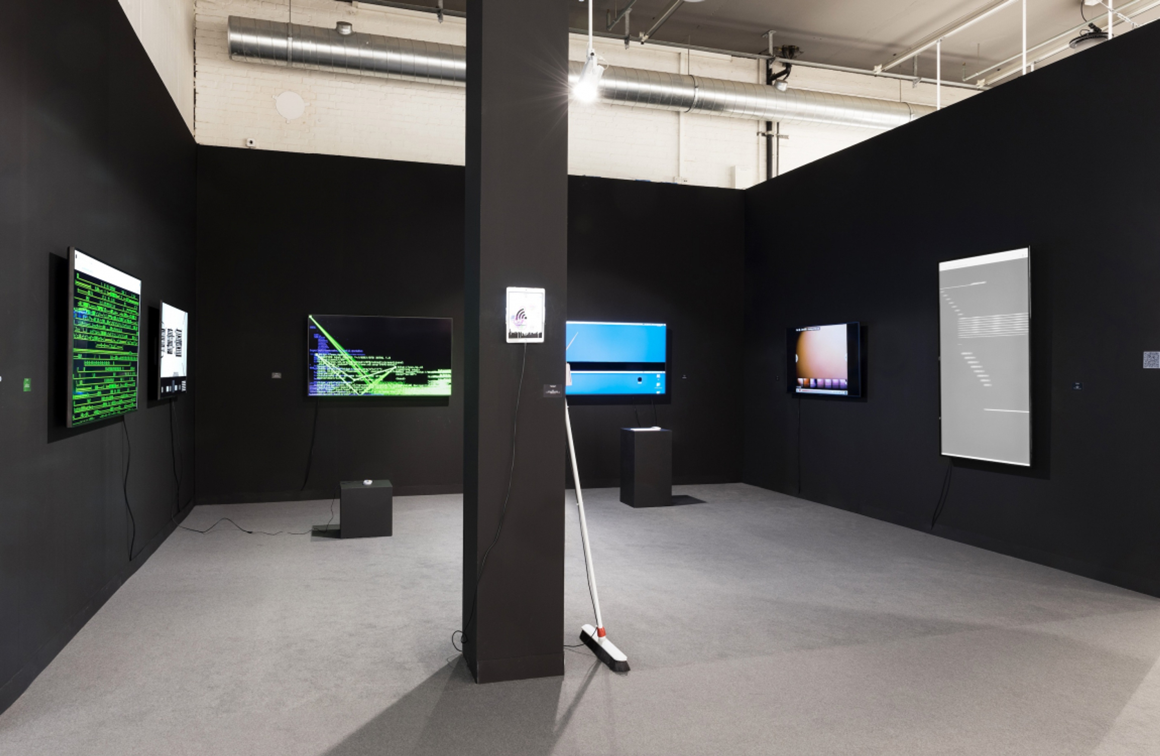 Installation View of JODI work