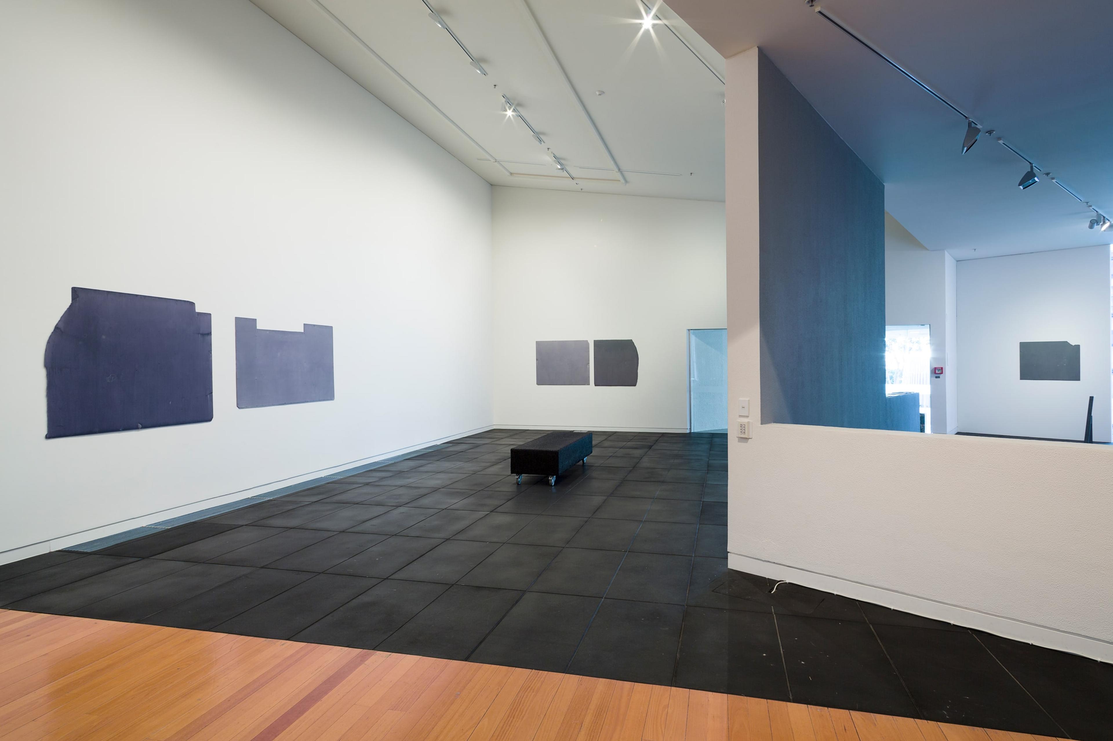 Installation view of paintings from the mallarmé suite (2013) in the exhibition what is a life? kim Pieters at the Adam Art Gallery, Victoria University of Wellington (photo: Shaun Waugh)