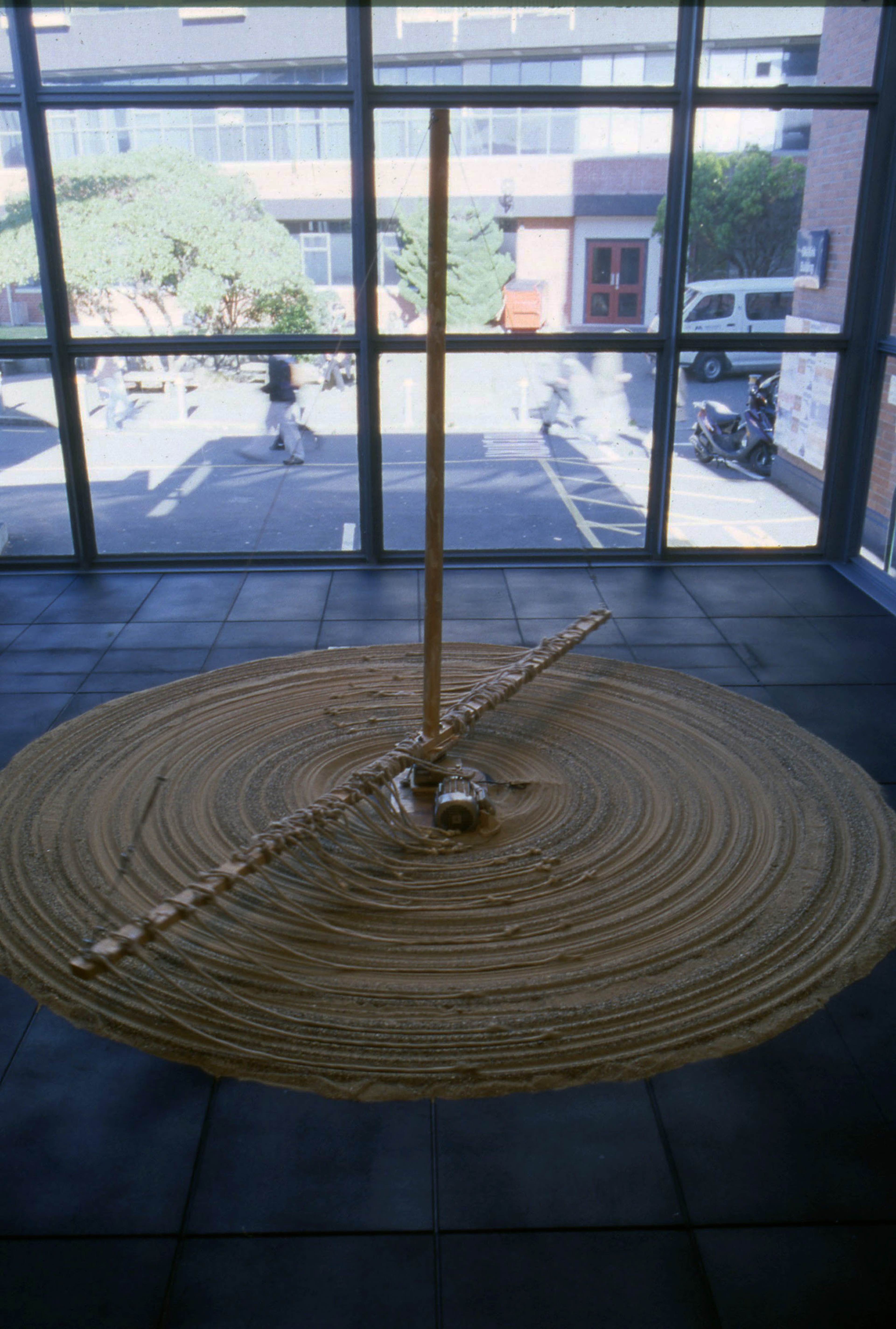 Installation view, Man’s Inhumanity: 14 Pacified Implements, Adam Art Gallery Te Pātaka Toi, Victoria University of Wellington, 2002