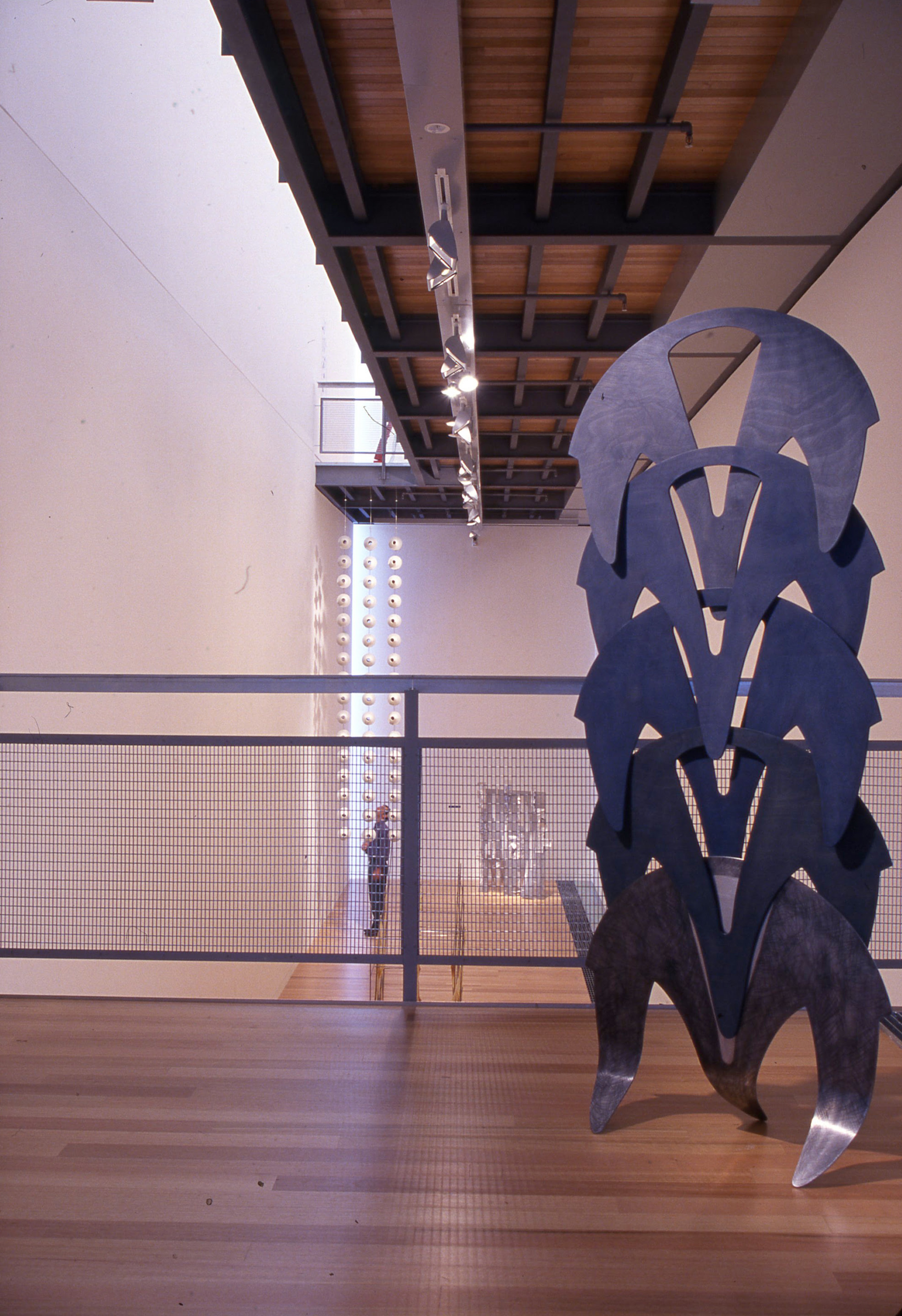 Installation view, Screens: Investigations and Interpretations, Adam Art Gallery Te Pātaka Toi, Victoria University of Wellington, 2000