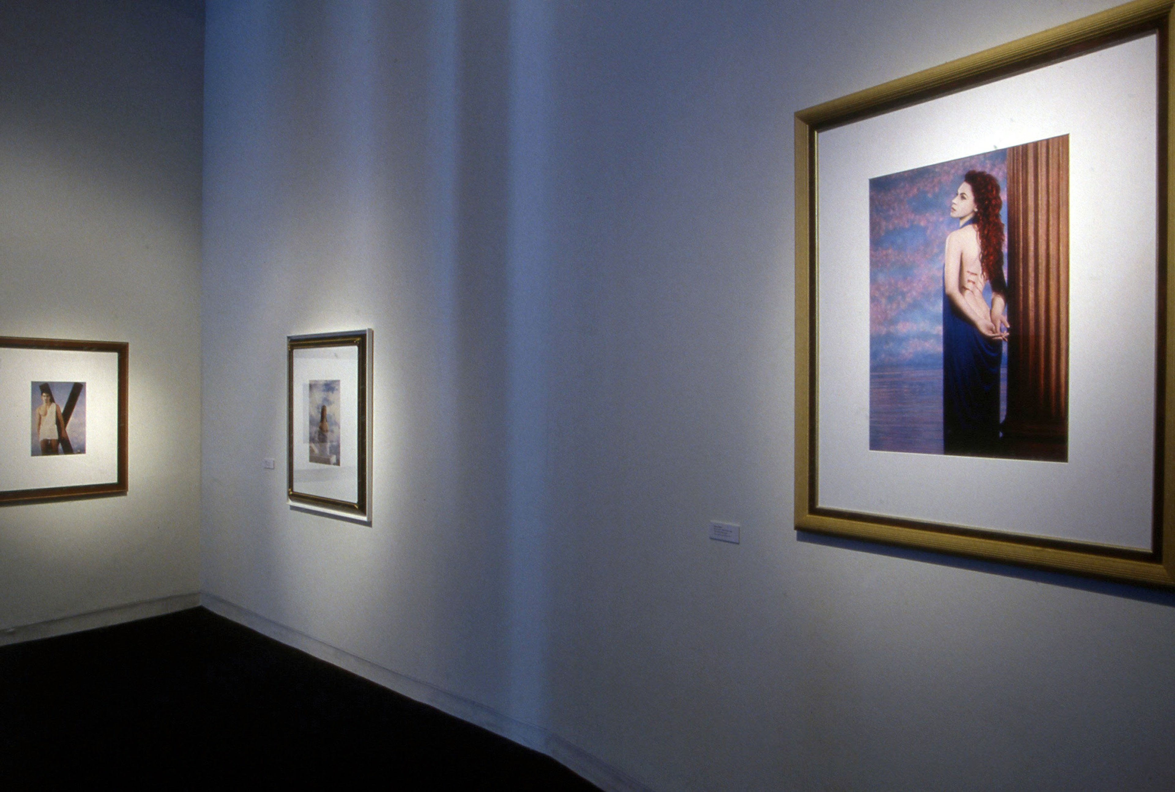 Installation view, Votive: Sacred and Ecstatic Bodies, Adam Art Gallery Te Pātaka Toi, Victoria University of Wellington, 2001 