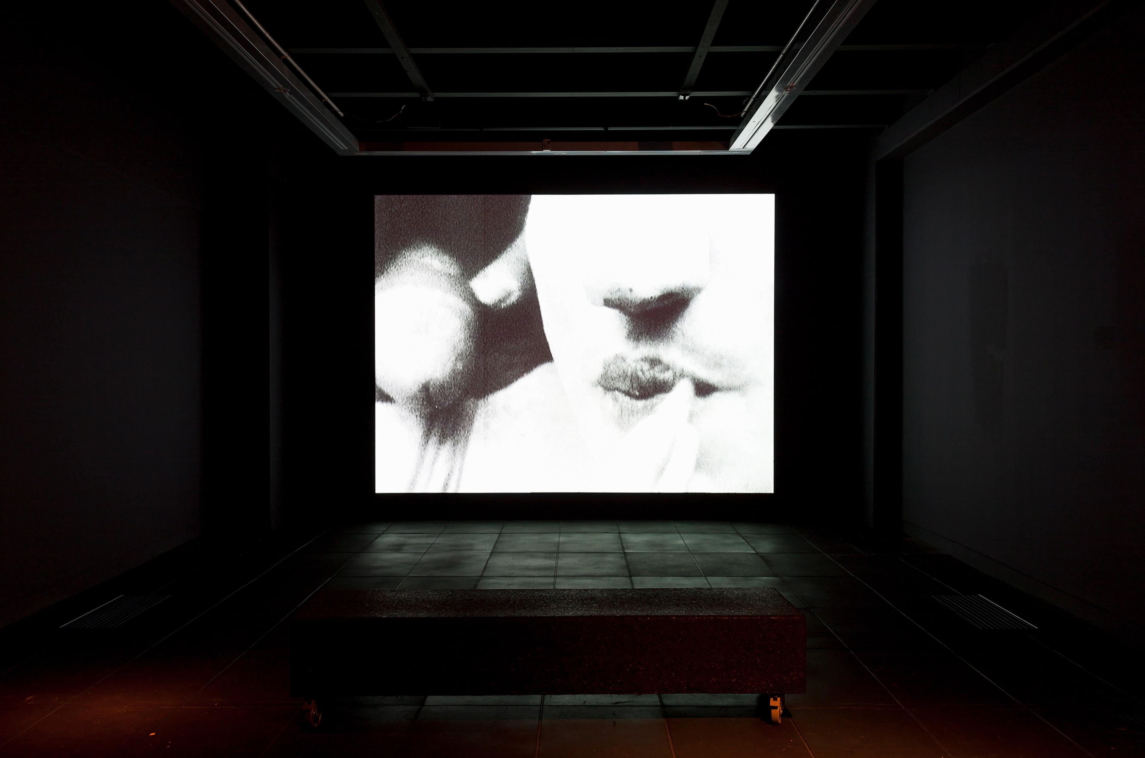 Installation view of Jack Smith, Flaming Creatures (1962-63), in Beautiful Creatures: Jack Smith / Bill Henson / Jacqueline Fraser. Photo: Shaun Waugh.