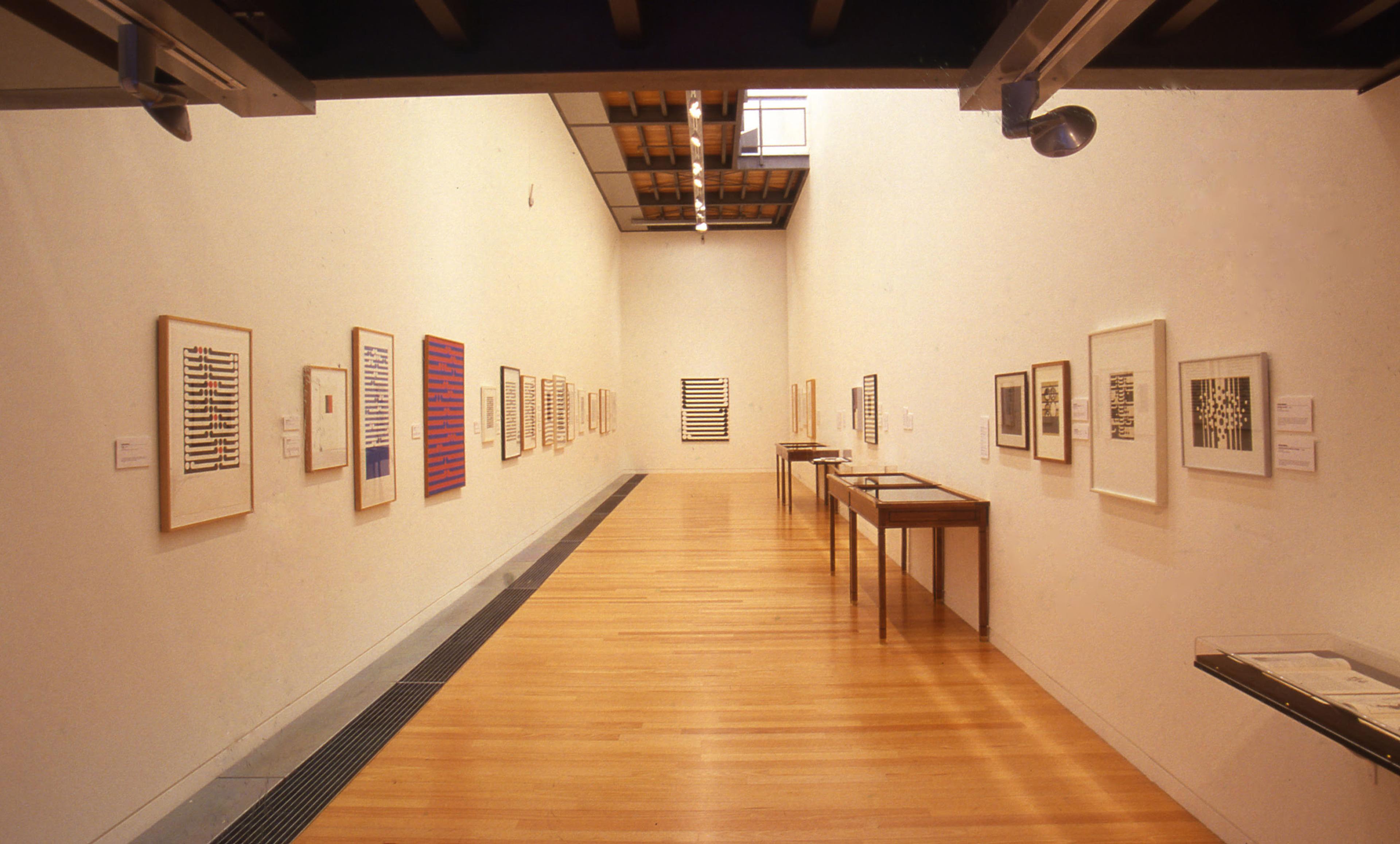Installation view, Gordon Walters: Prints + Design, Adam Art Gallery Te Pātaka Toi, Victoria University of Wellington, 2004
