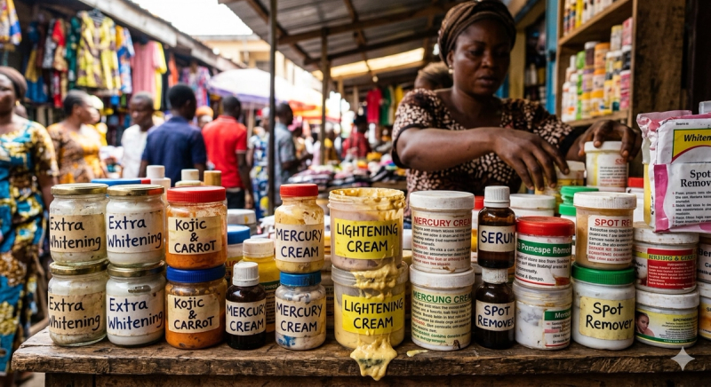 What Is Actually Inside That Cream? The Skin-Bleaching Industry's Dangerous Secret