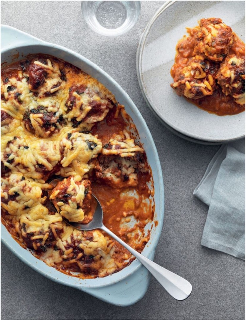 Herb and Mozzarella Meatball Bake Recipe Marcus Wareing Marcus Wareing