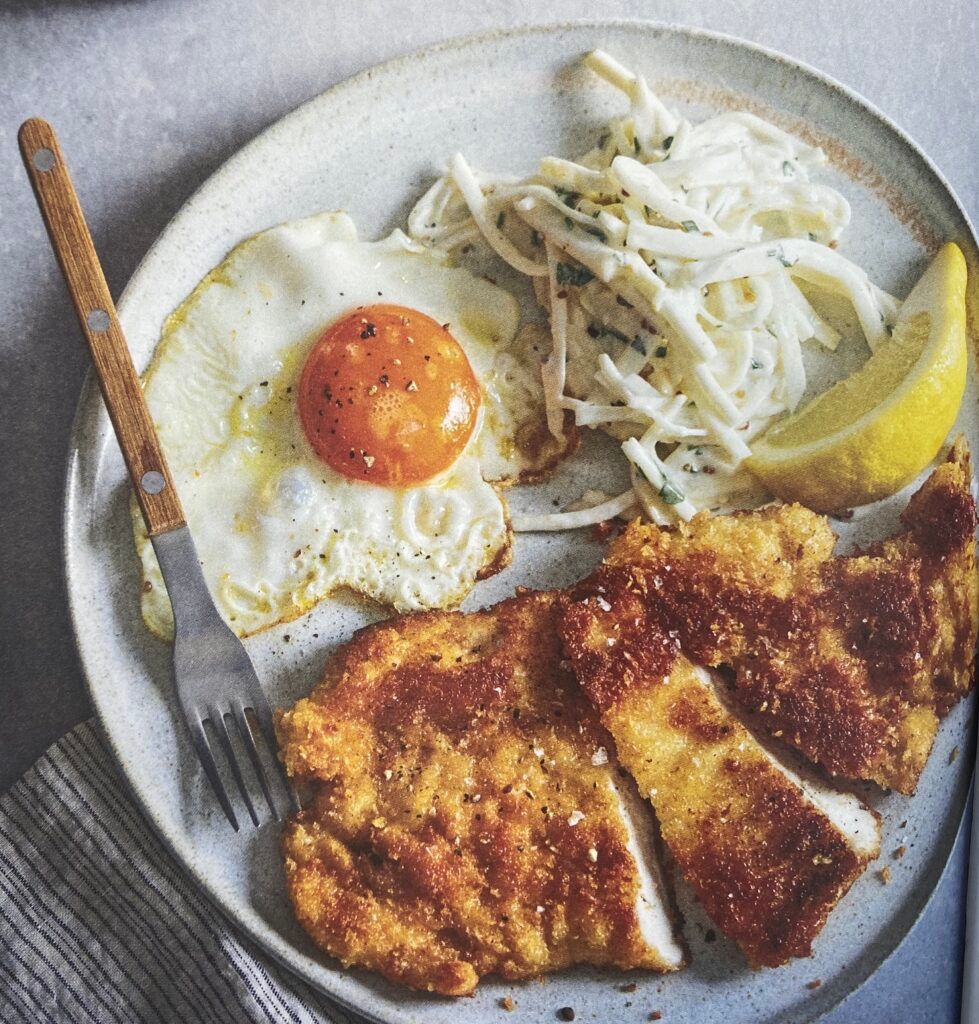 Chicken Schnitzel with Celeriac Remoulade