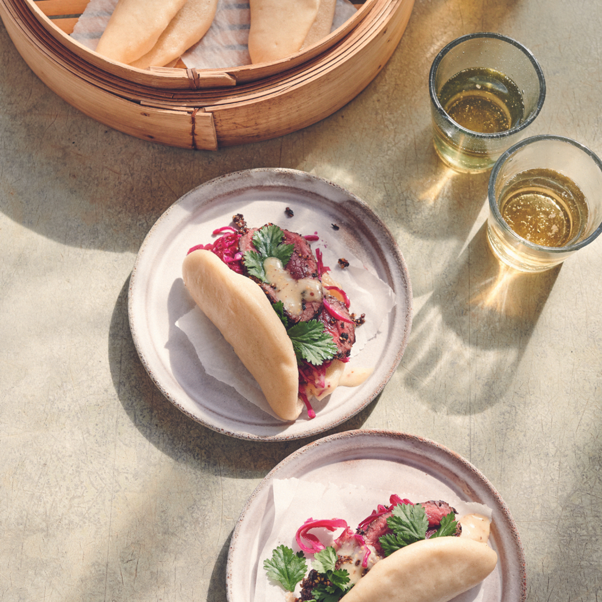 Venison bao buns recipe from Marcus' Kitchen by Marcus Wareing