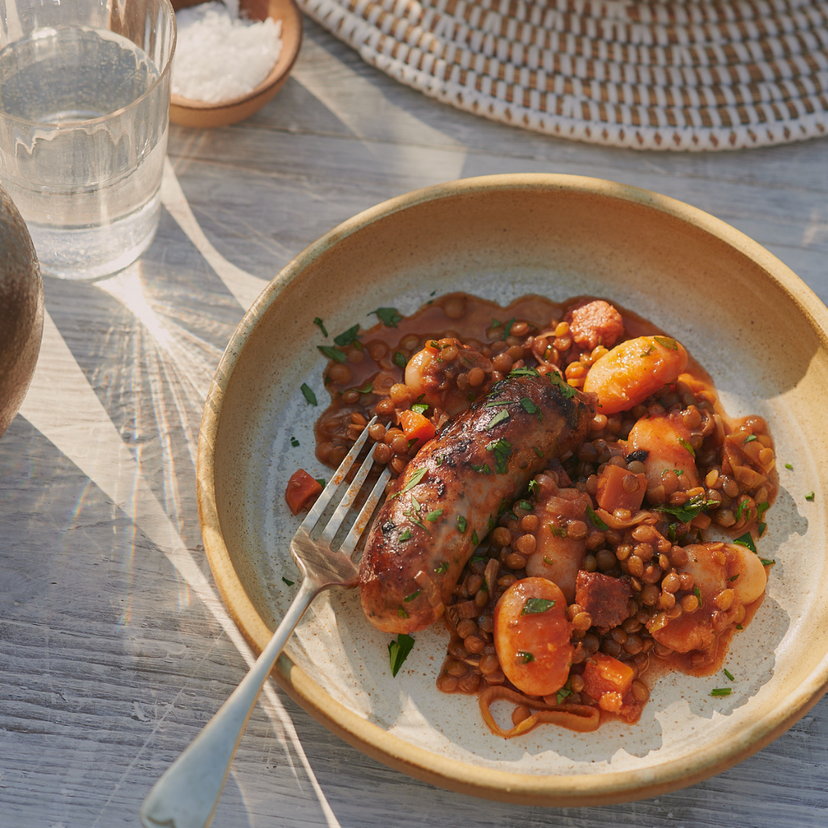 Sausage and Chorizo Casserole Marcus Wareing Marcus Wareing