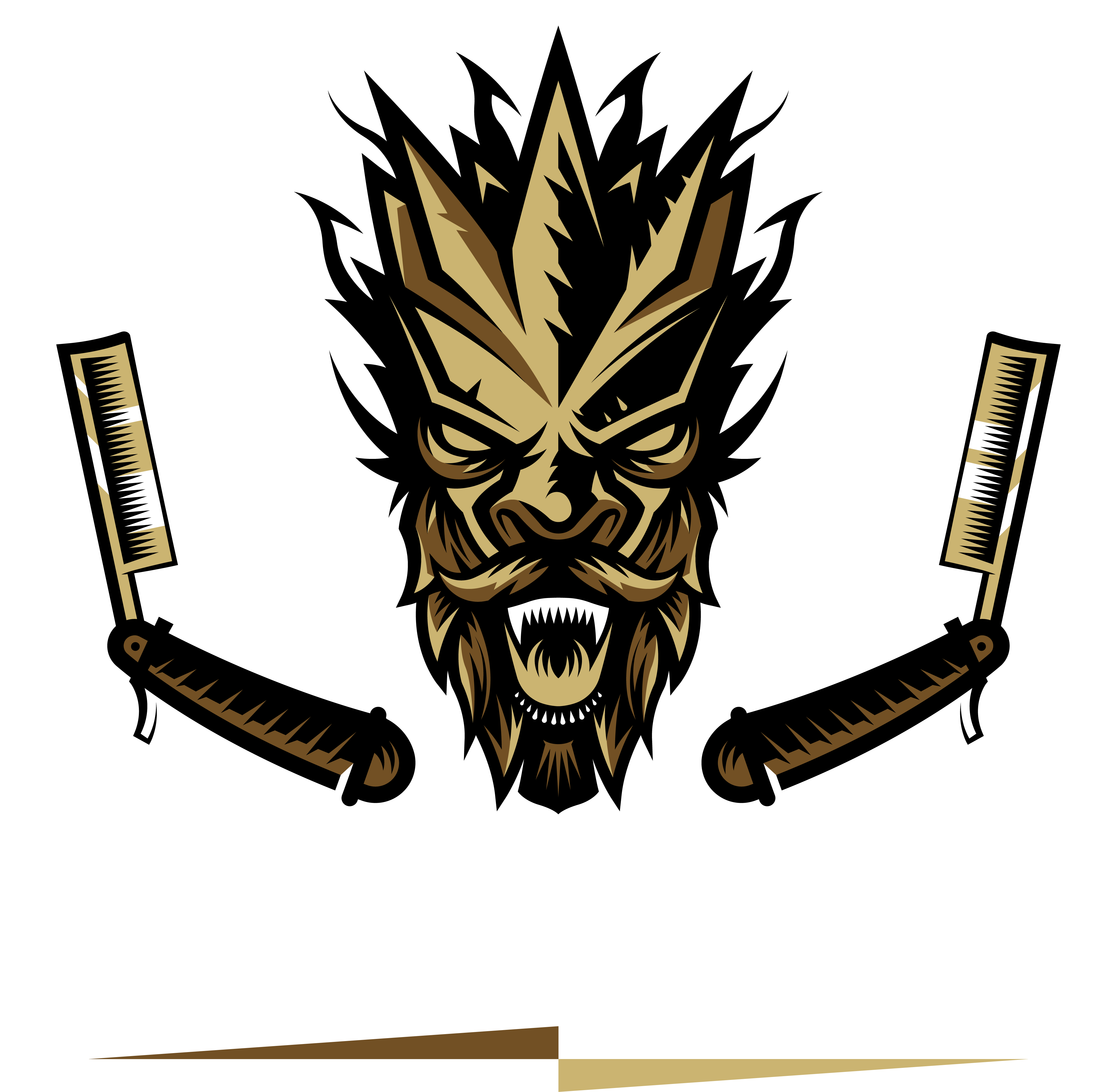dragon barber logo