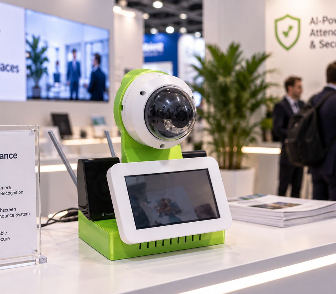 Prototype d’un système de présence scolaire utilisant une caméra et la reconnaissance faciale pour identifier automatiquement les utilisateurs.