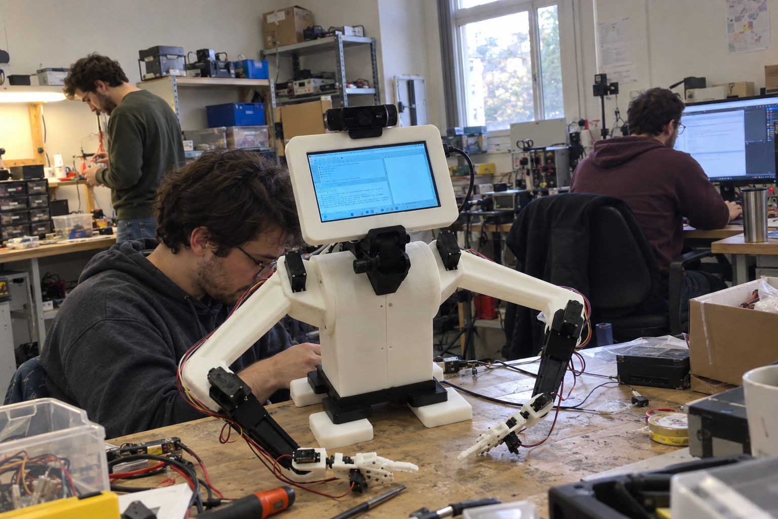 Prototype du robot de rééducation motrice