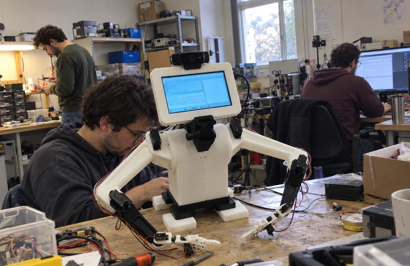 Prototype du robot de rééducation motrice