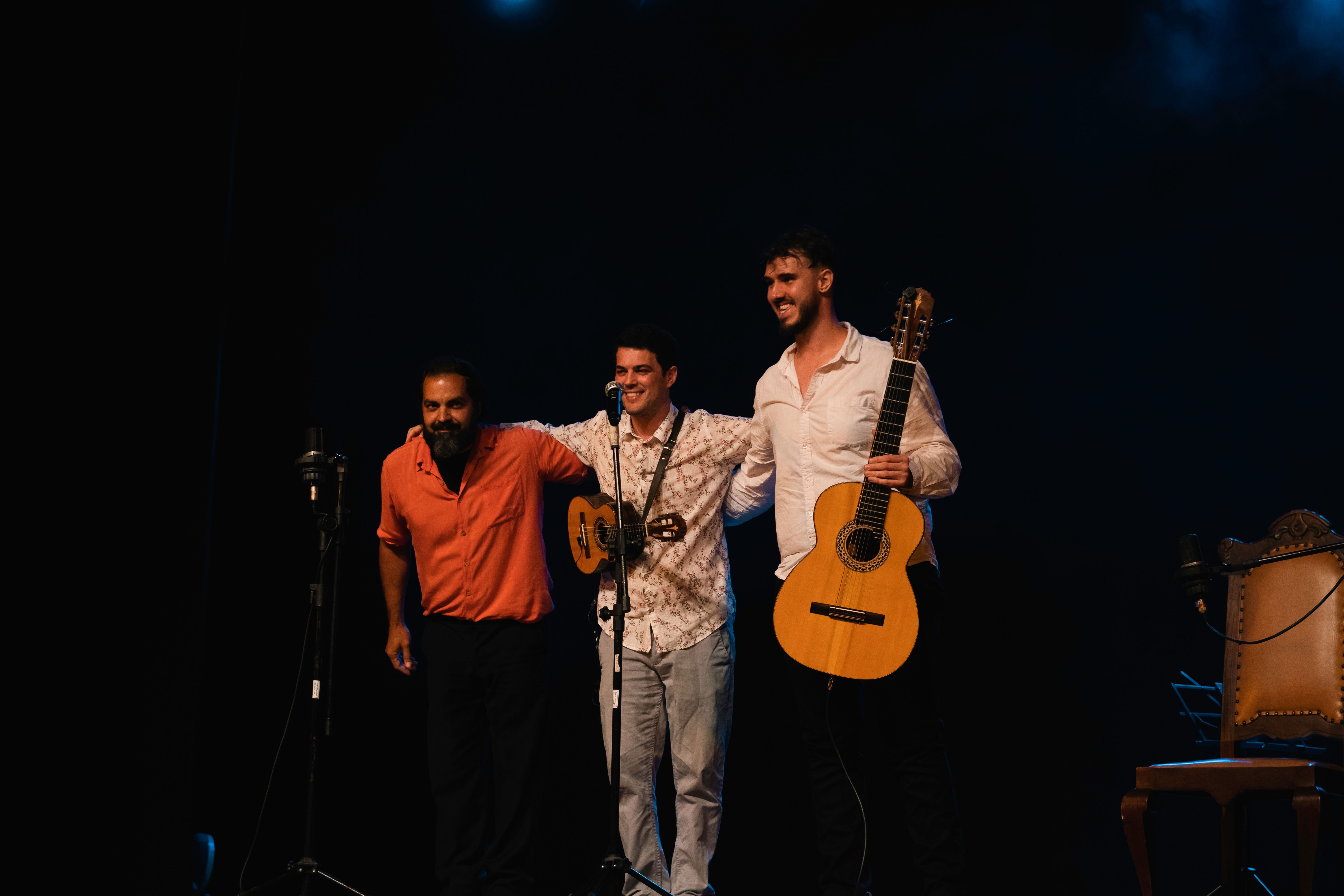 Gabriel Leite, Messias Britto e Leonardo Gomes.