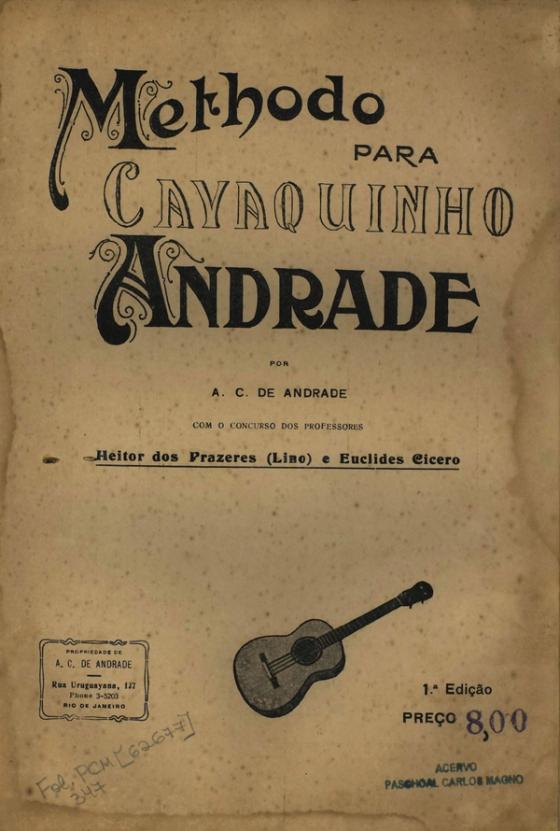 Méthodo para Cavaquinho Andrade
