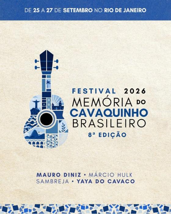 Festival Memória do Cavaquinho Brasileiro 2026
