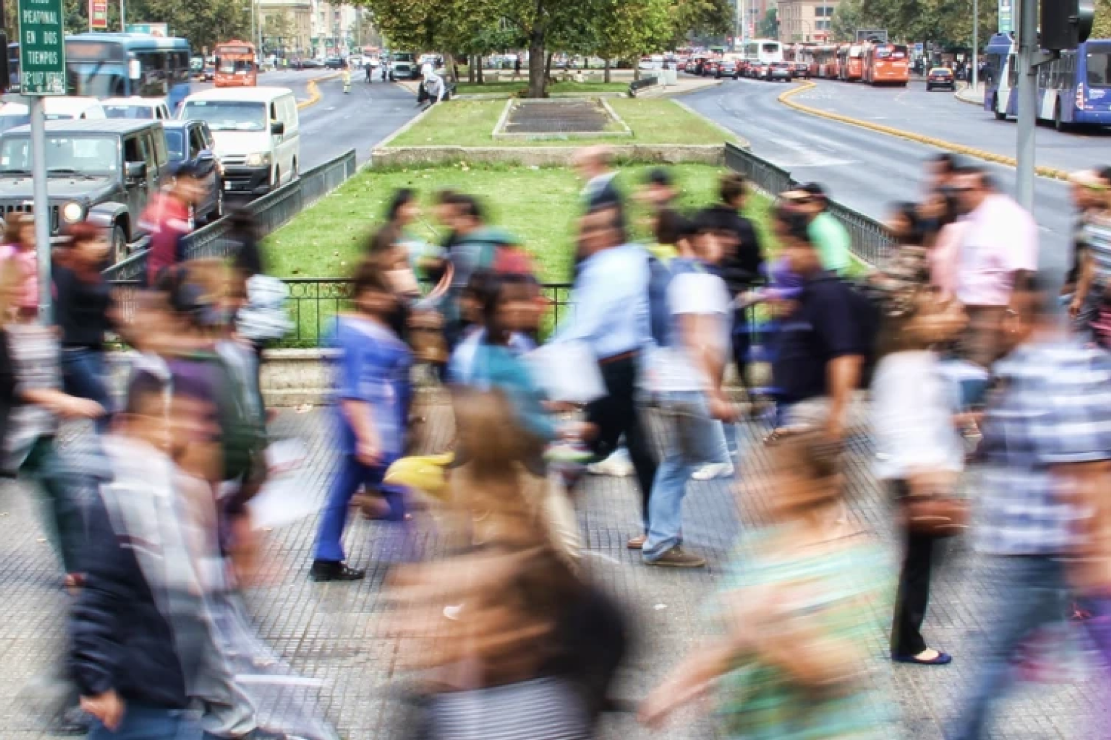 people in blur