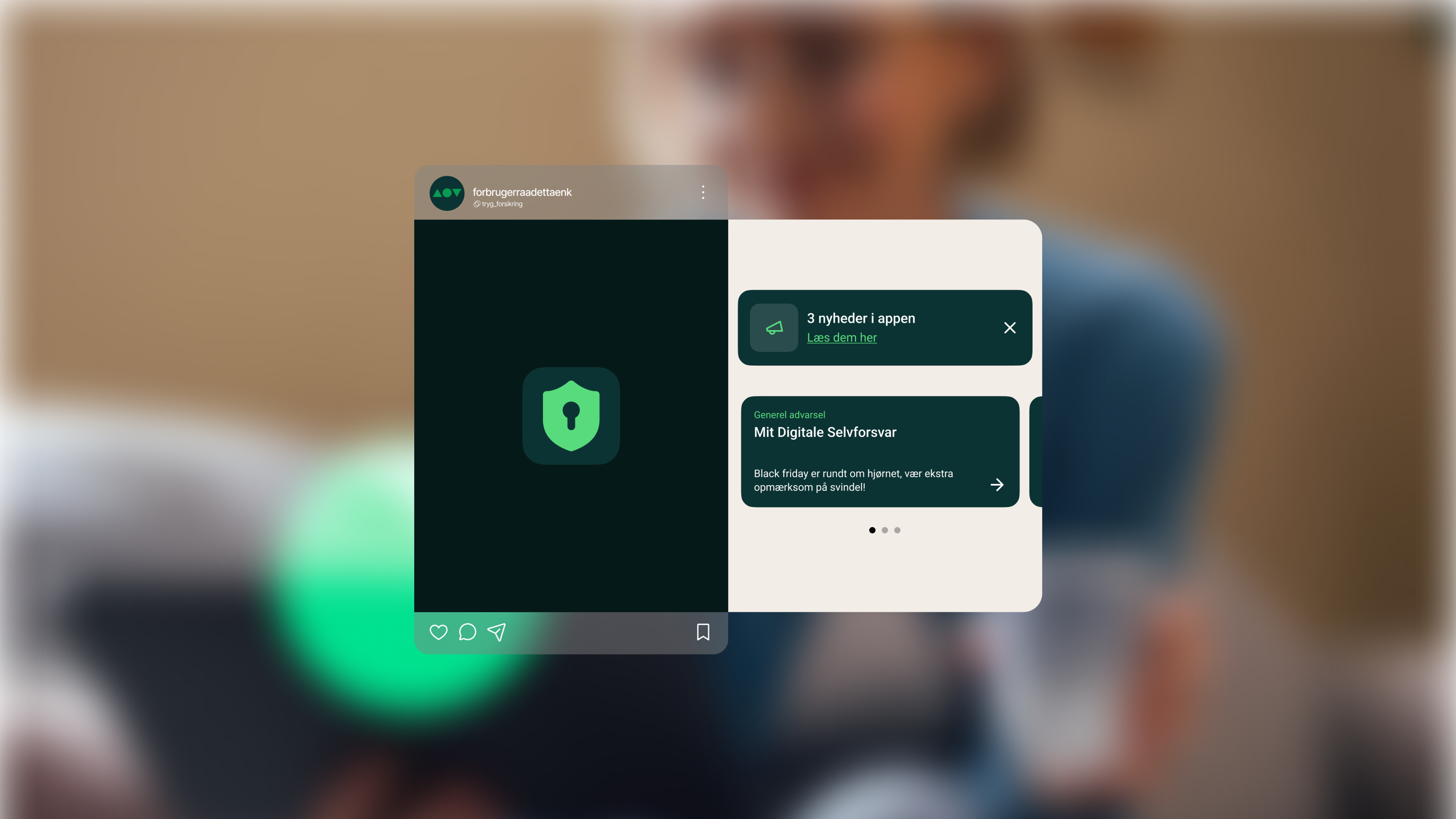 Three new features in the app