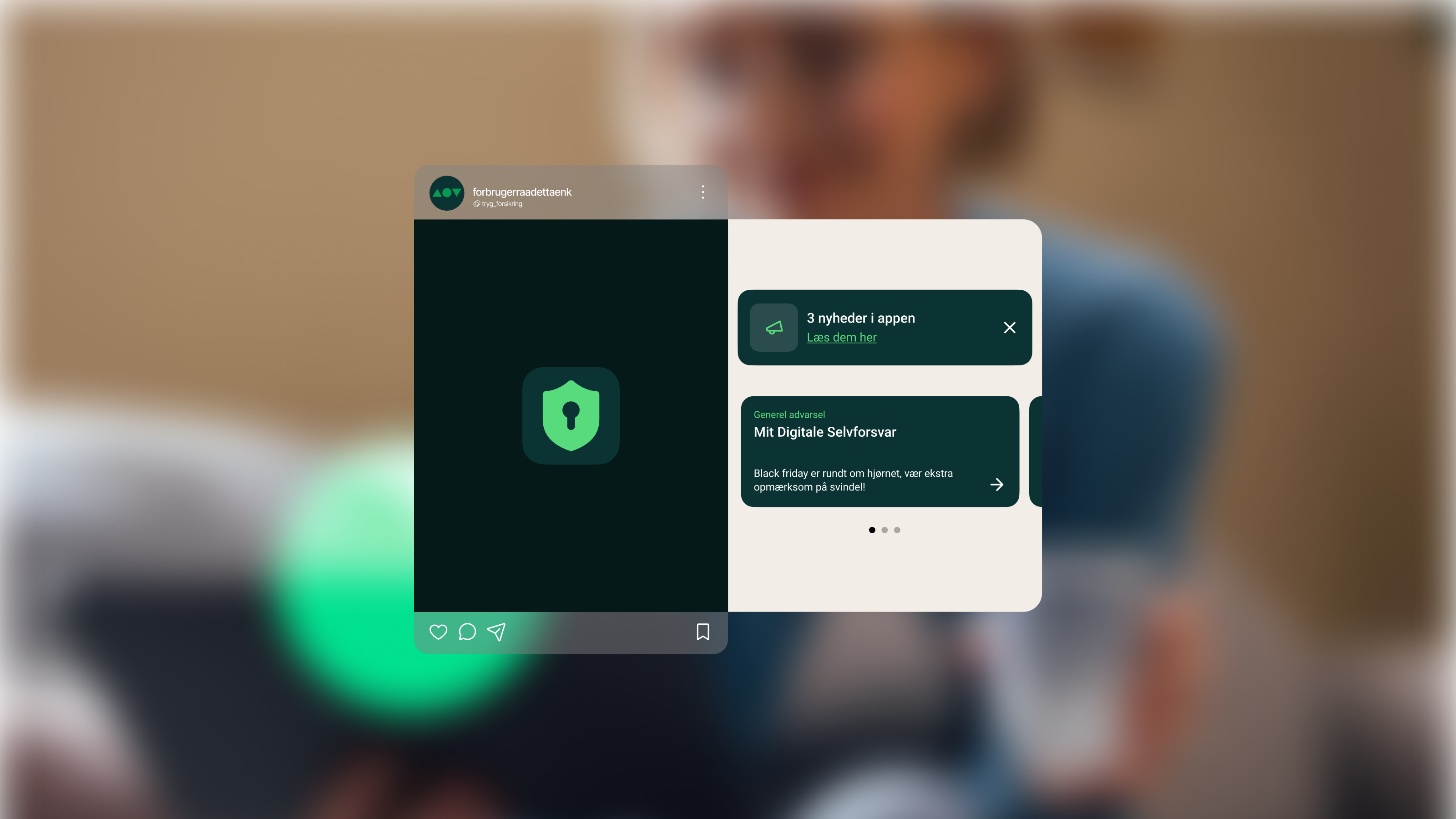 Three new features in the app