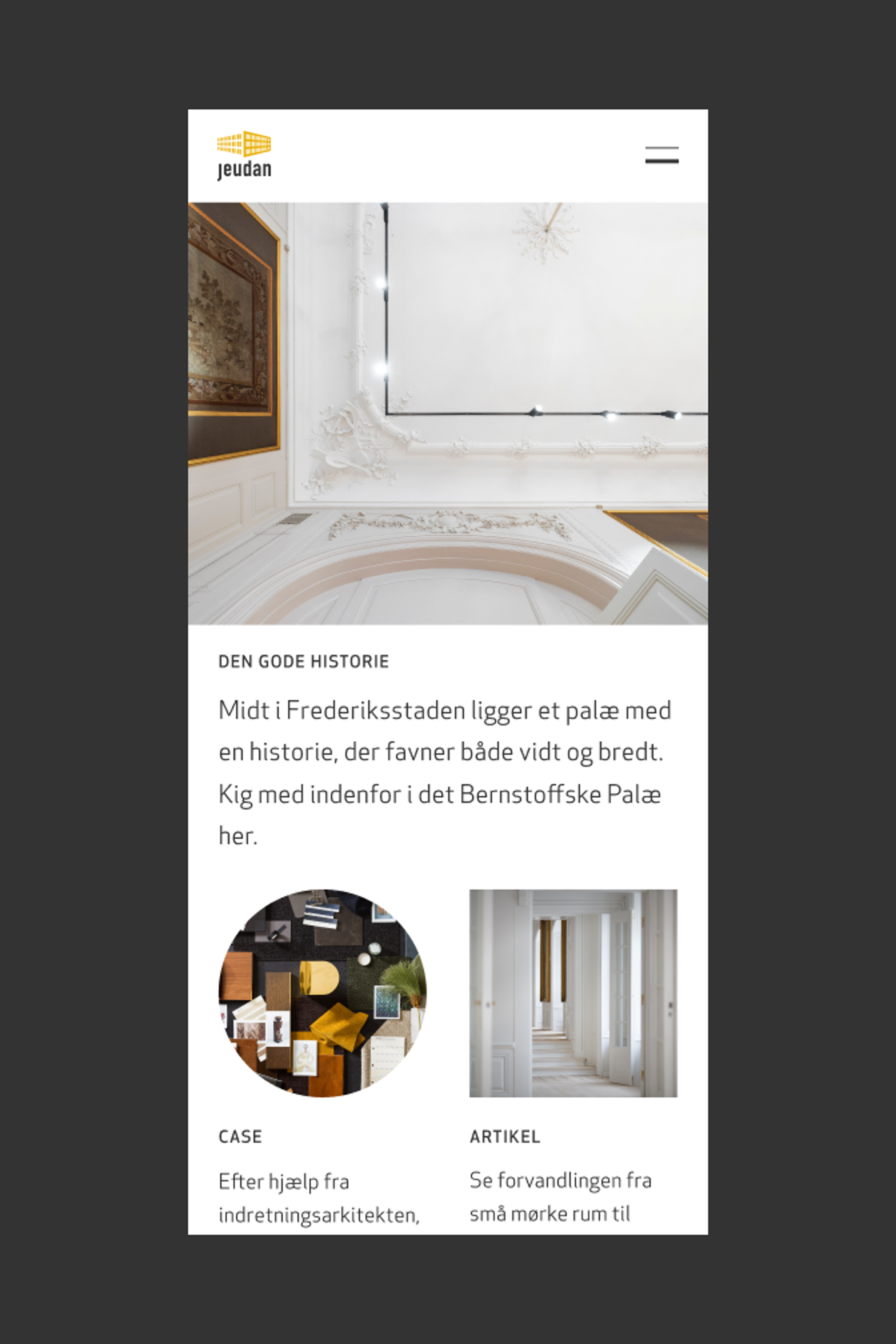 mobile website snapshot