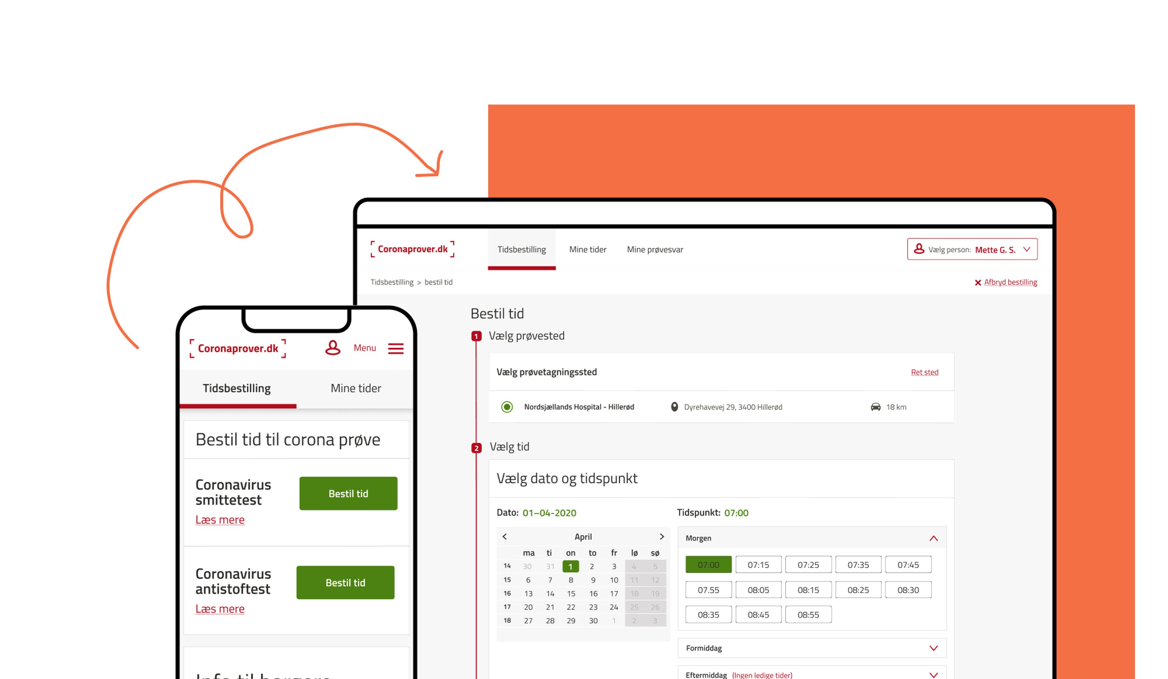 Adapt & SYNLAB designs new Corona-website, giving more Danes access to tests 