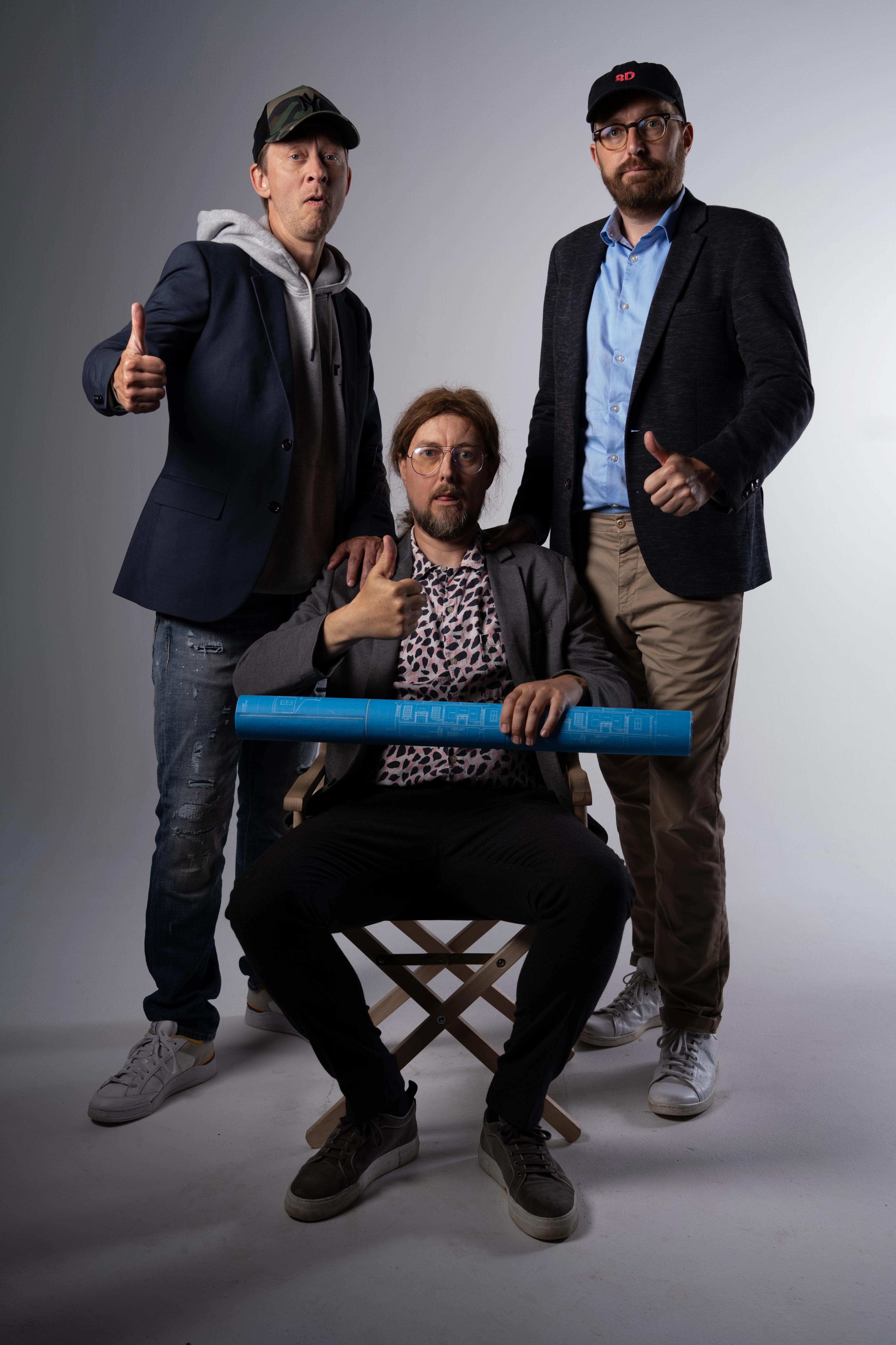 Portraits of the r8Dio cast